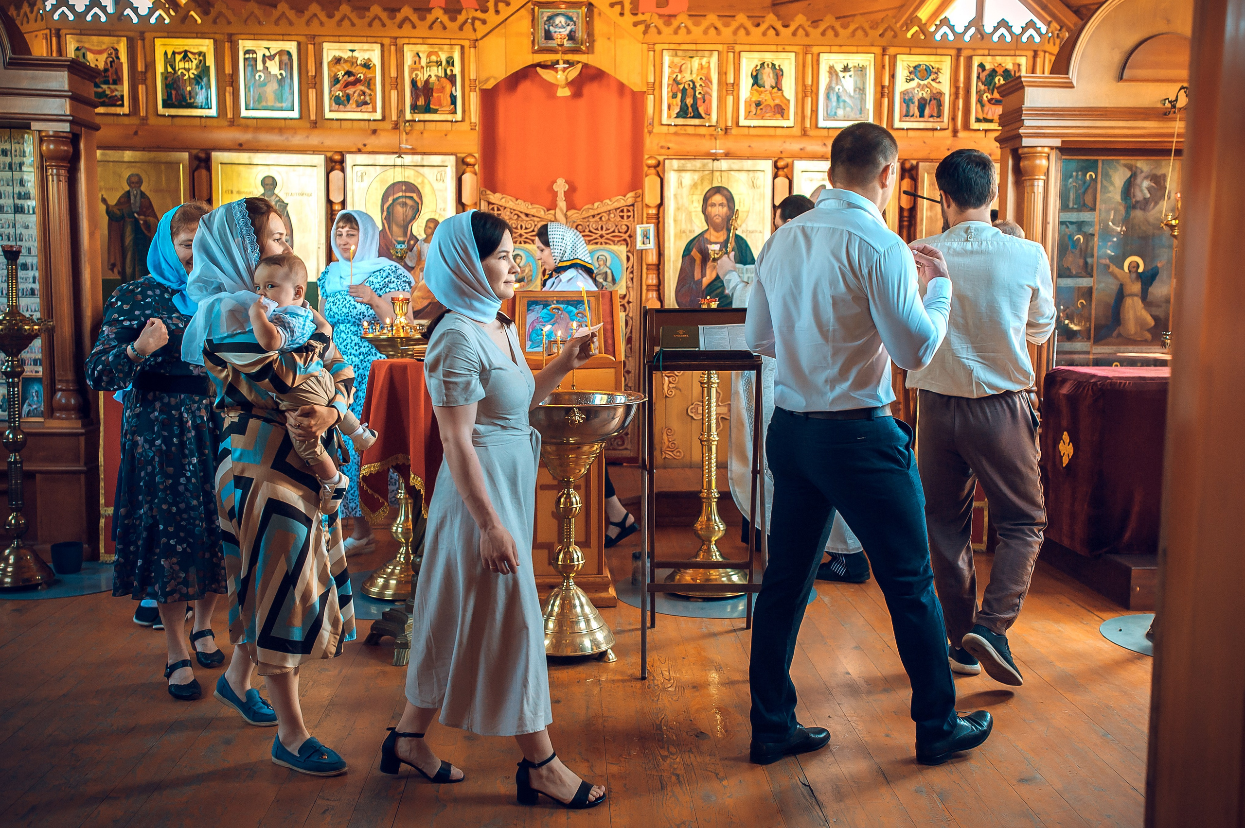 Таинство крещения. Фотограф на Крещение