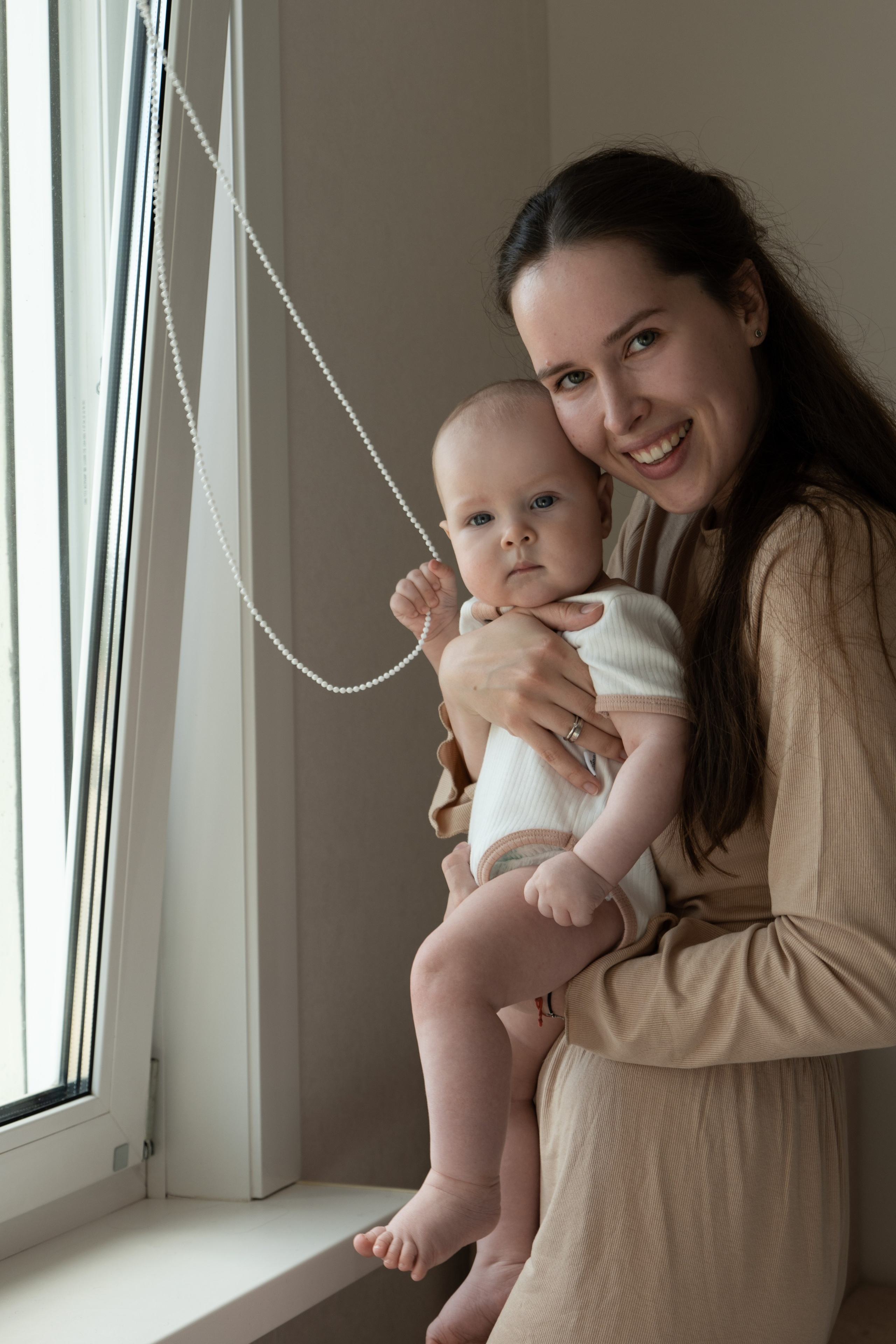 Мама и малыш 6 мес. Фотограф видеограф Ольга Василевская