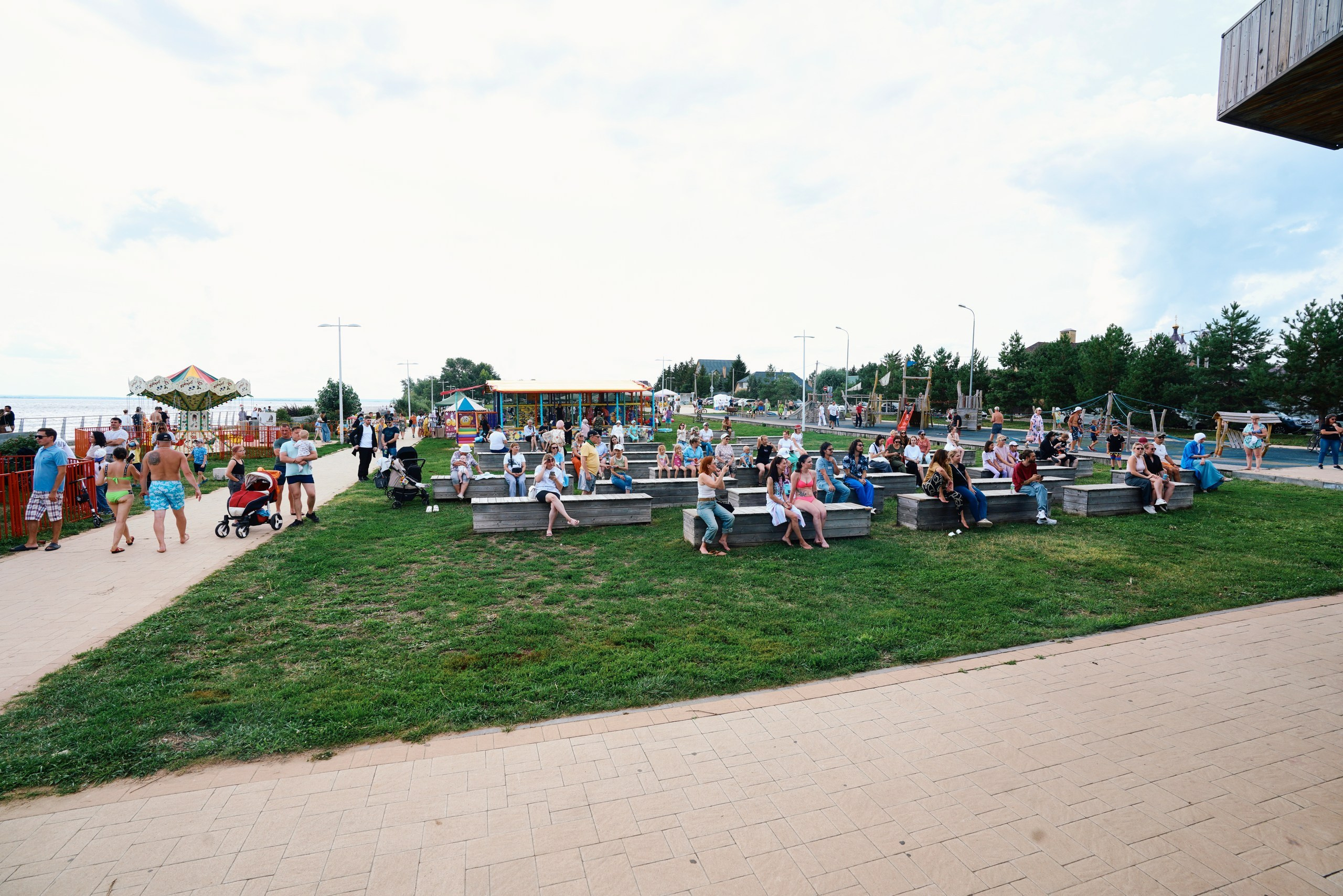 Пляжный маркет 2024, г. Лаишево. Фотограф Казань