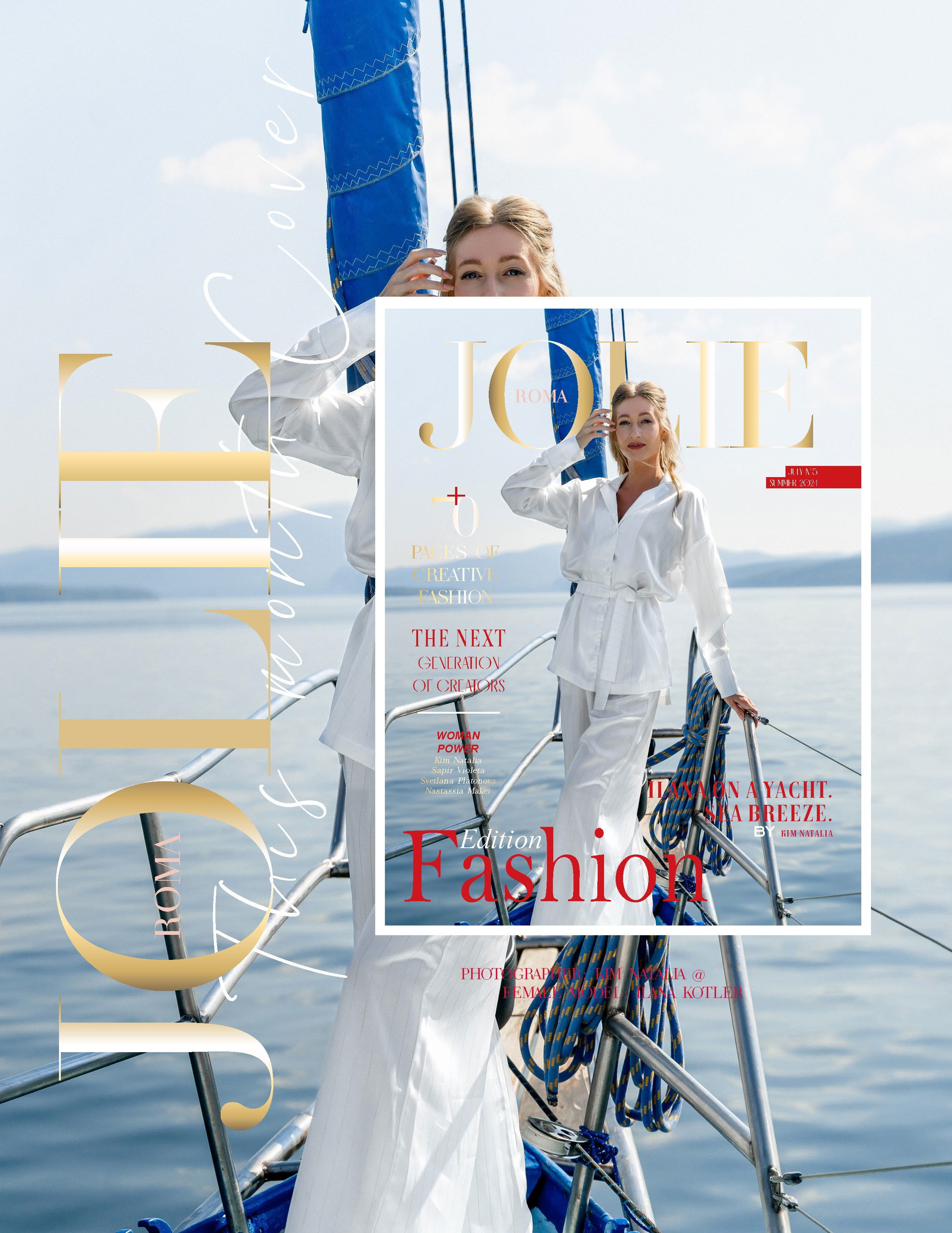 JOLIE Magazine | The July Fashion & Beauty Edition | Vol.5 | 2024. Фотограф Ким Наталья в Красноярске