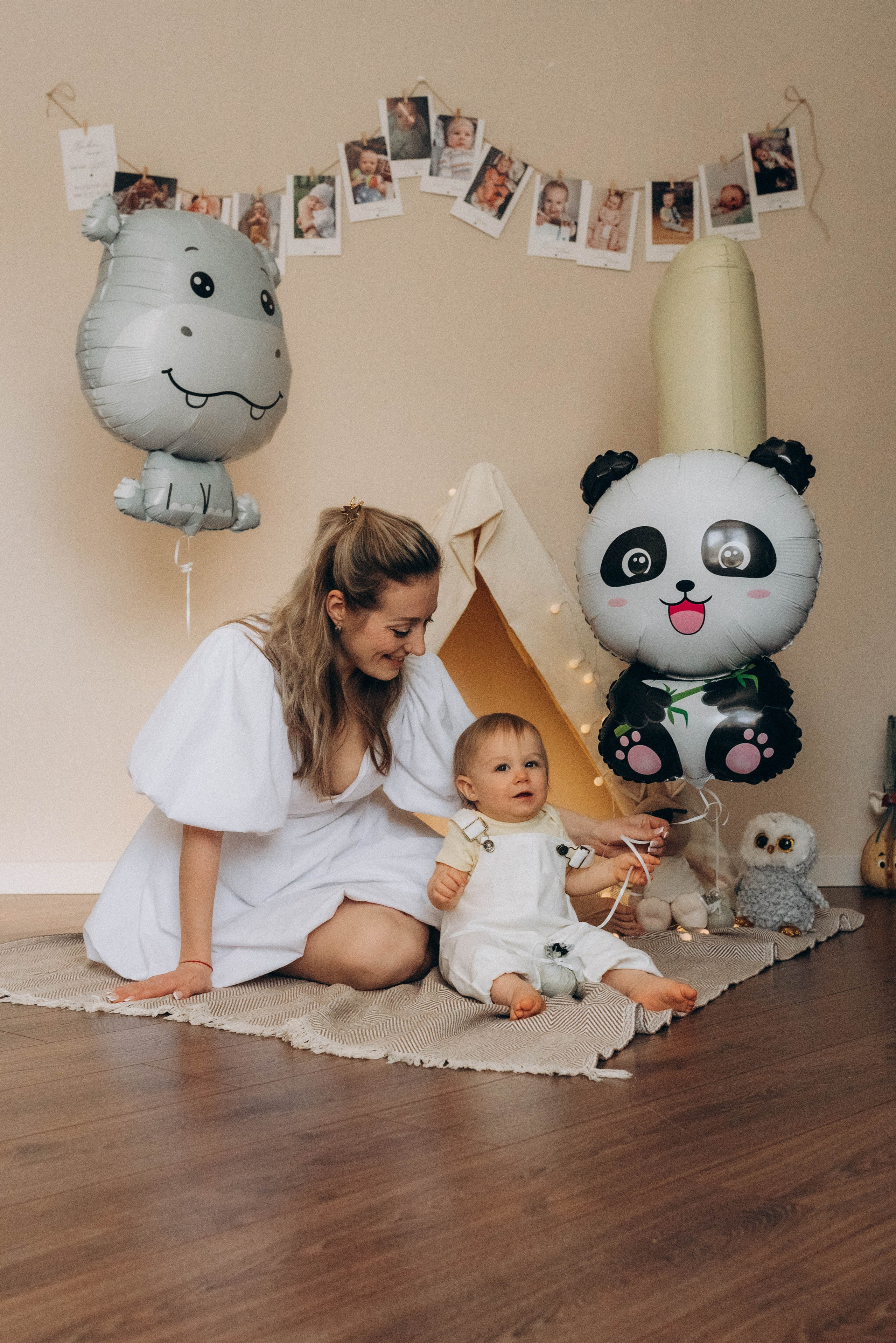 Домашняя фотосессия ко дню рождения малыша. Семейный фотограф в Железнодорожном Масаева Елена