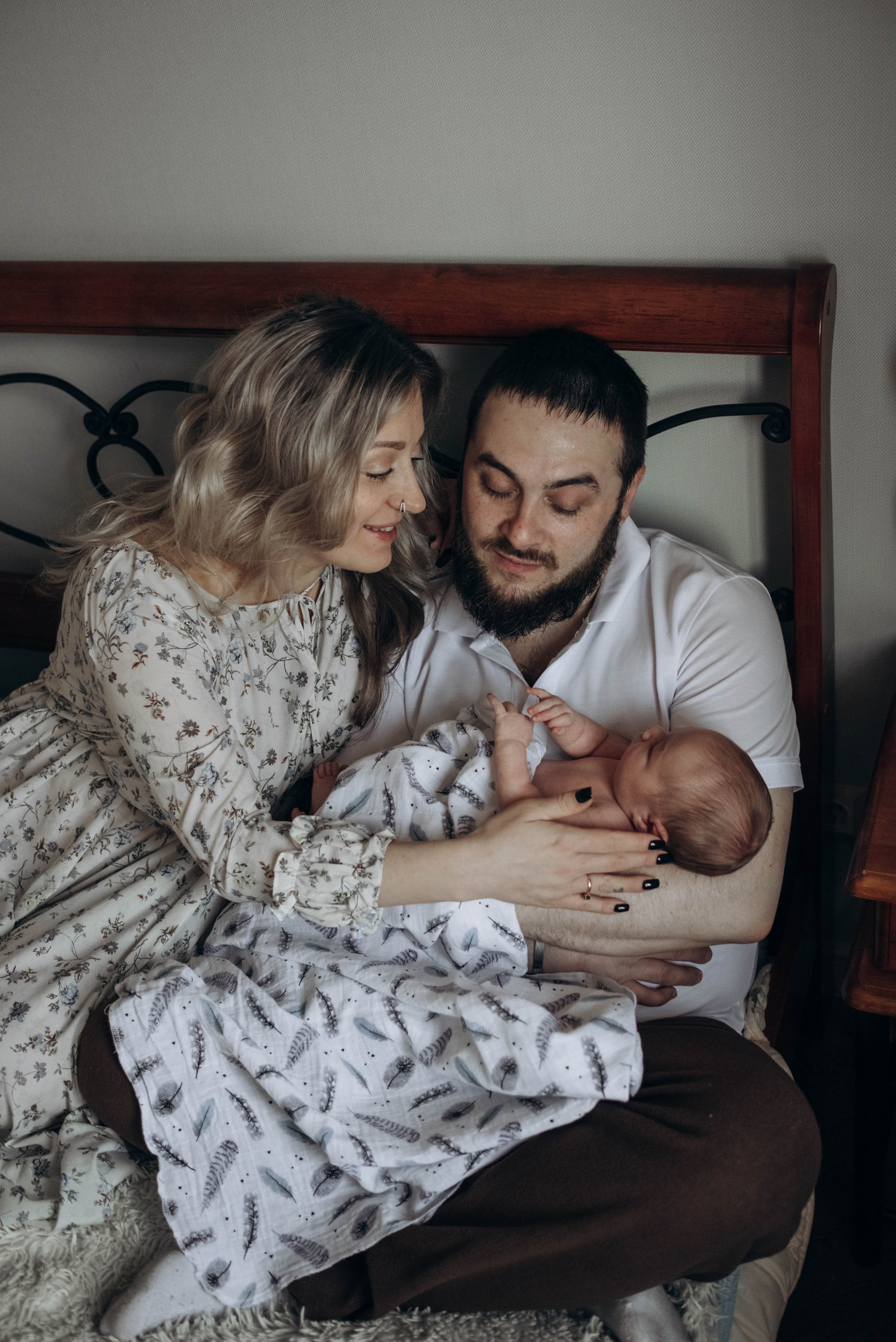 Большое маленькое чудо. Домашняя съемка новорожденного. Семейный фотограф в Железнодорожном Масаева Елена