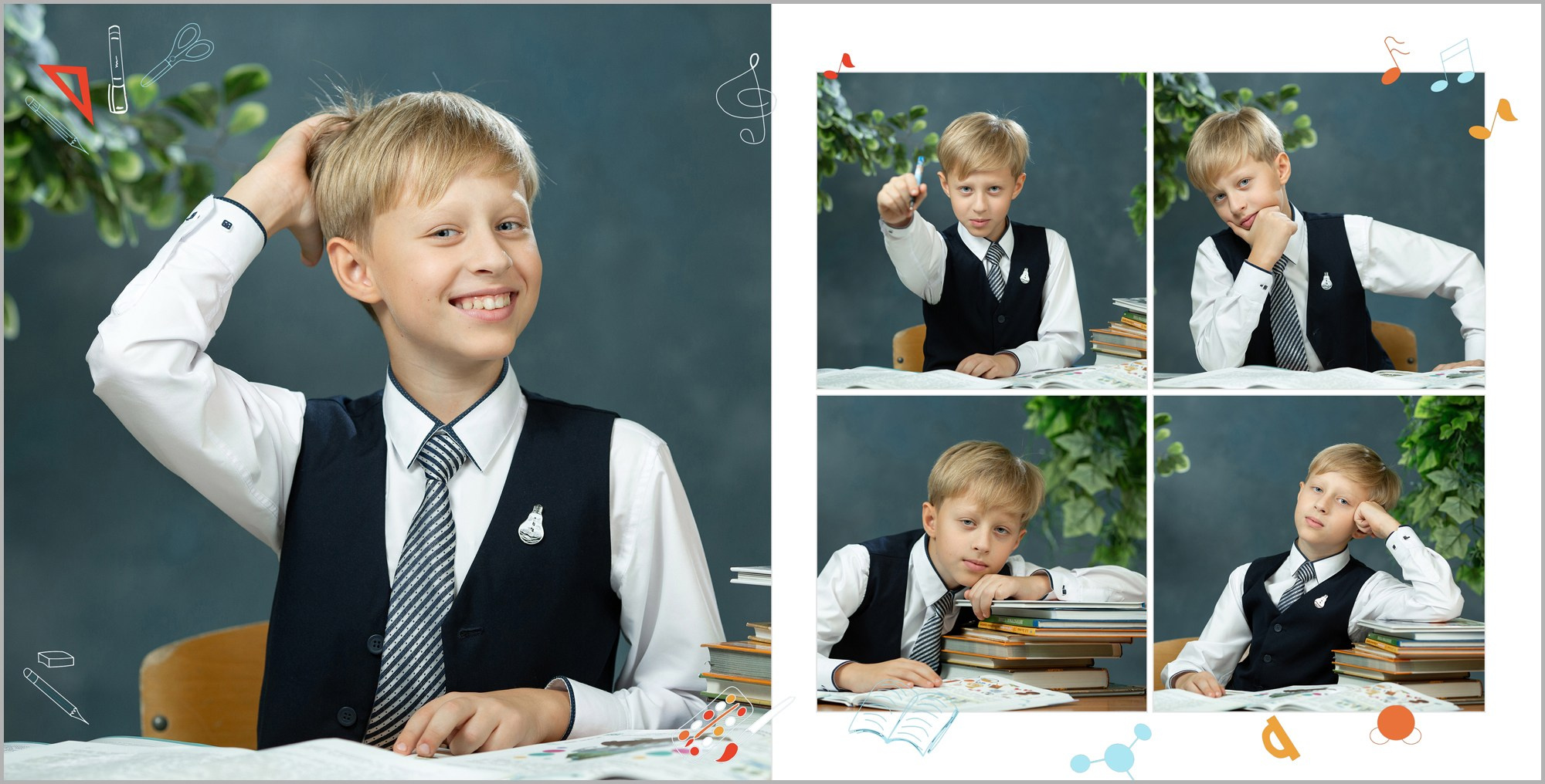 Выпускная фотокнига для начальной школы. Классный фотограф, по мнению школьников