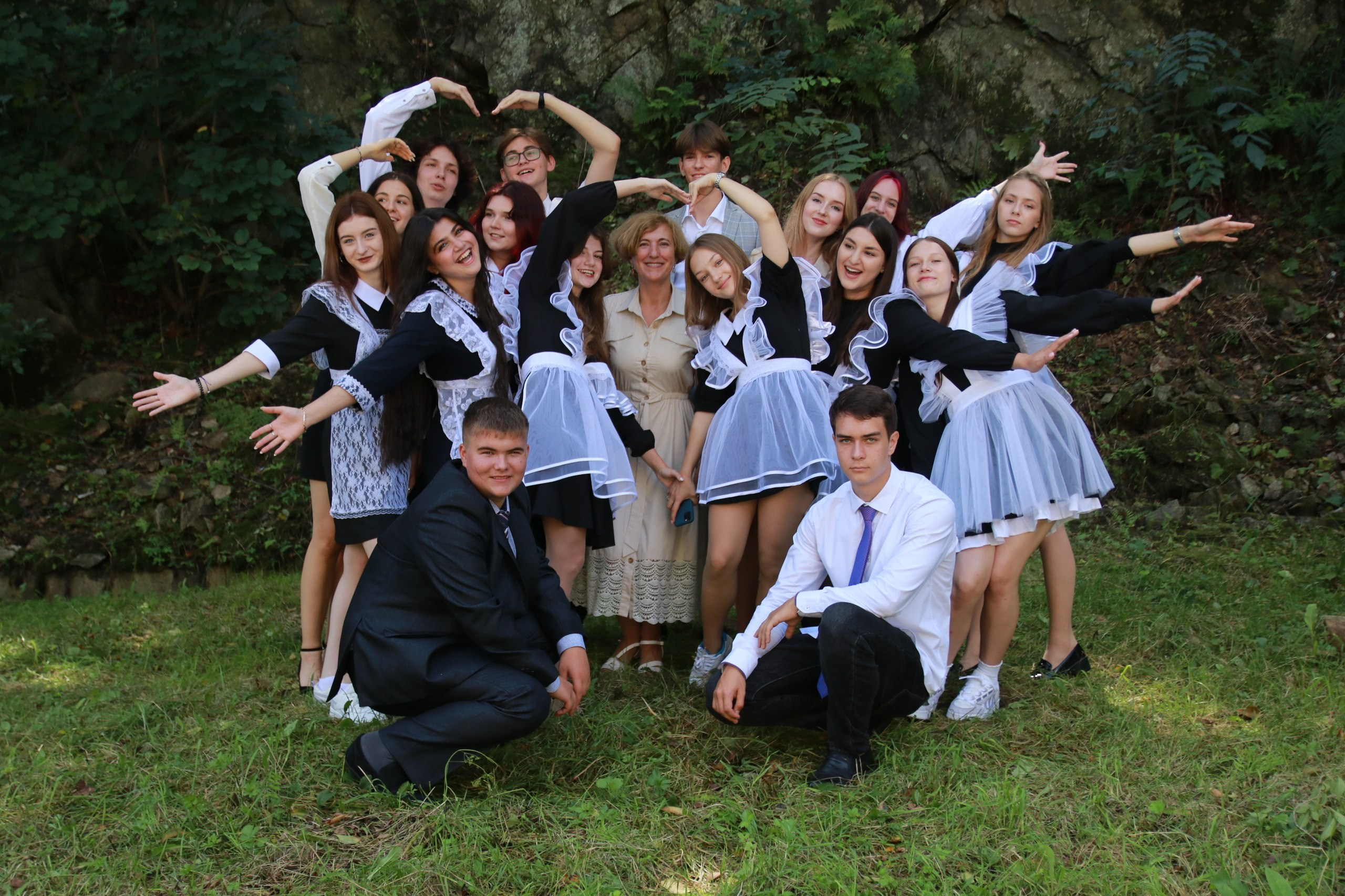 Школьная съемка для дальнейшего альбома. Фотограф фотосалон SO! photo&video город Находка Приморский край