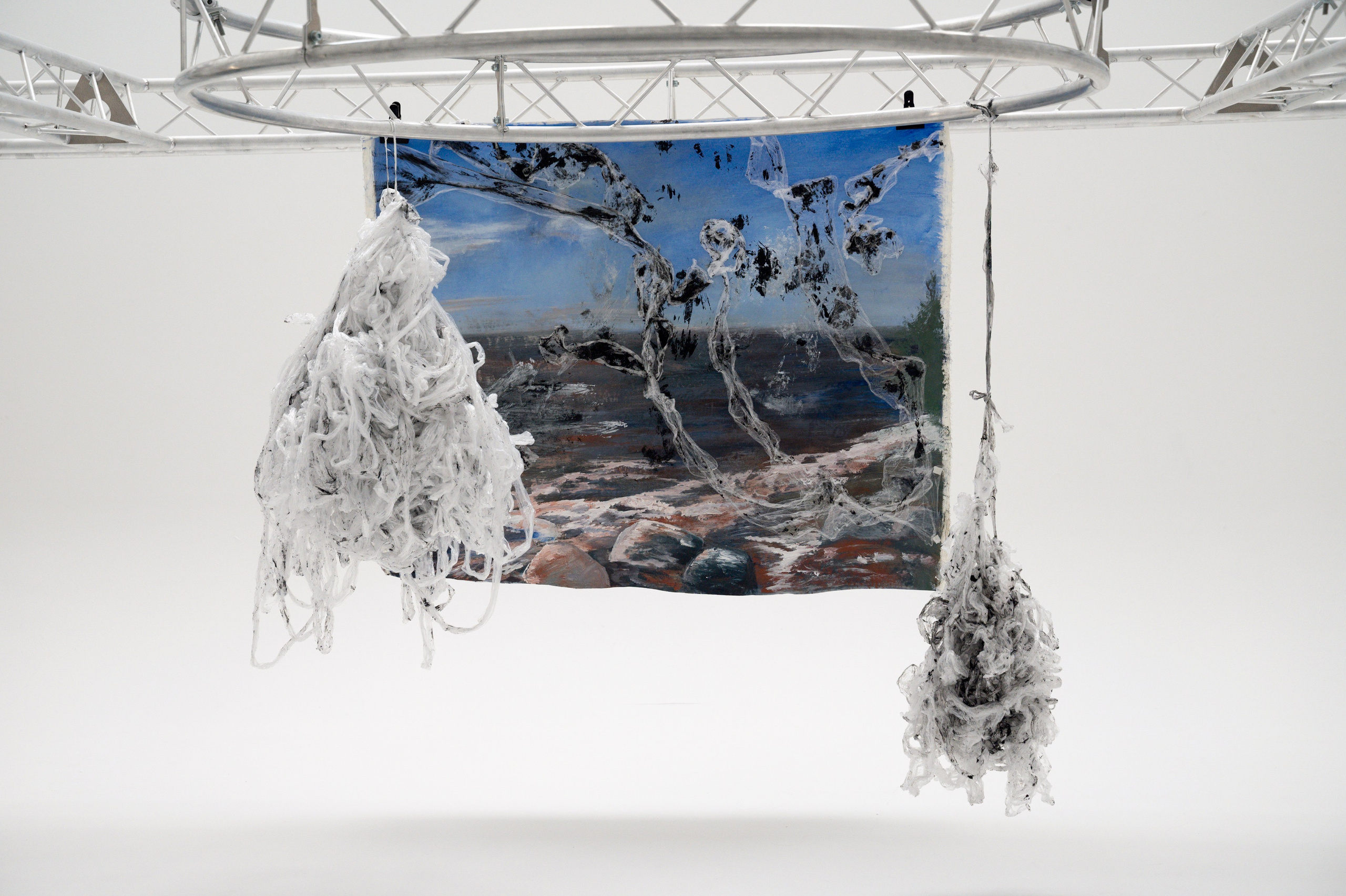 Фотосессия художника и его работ. Фотограф Юлия Кондратьева