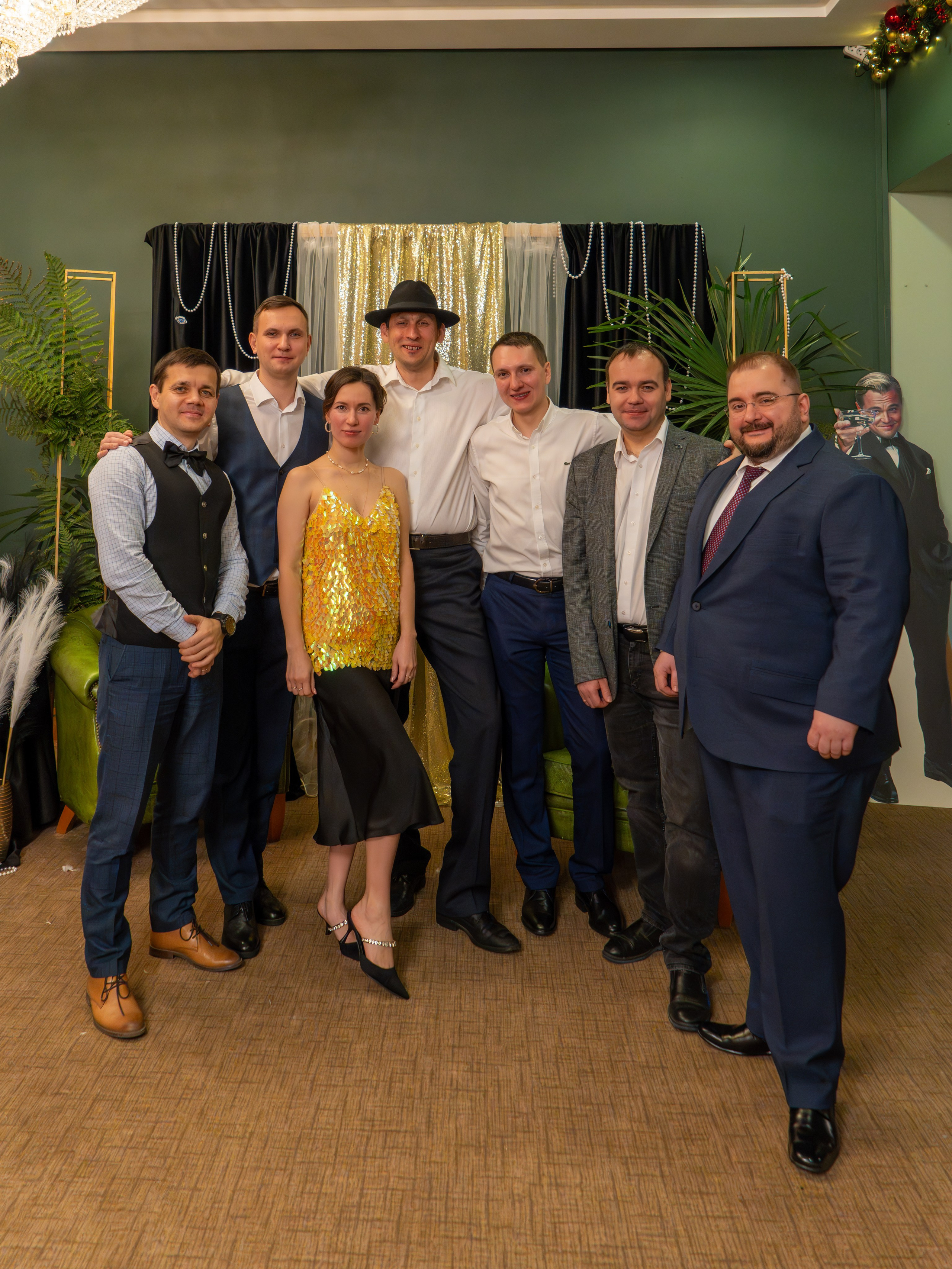 Новый год в стиле Great Gatsby. Репортажный фотограф в Красной Поляне и Сочи Павлюченко Екатерина