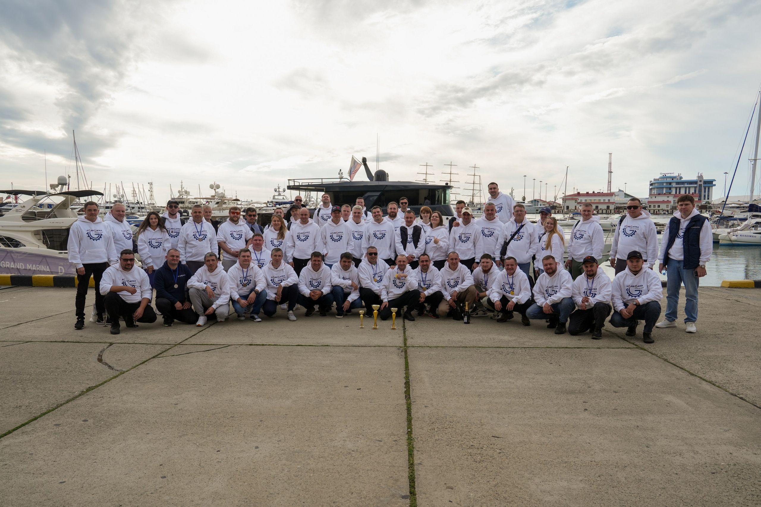 Яхтенная регата для компании Агрегатка. Репортажный фотограф в Красной Поляне и Сочи Павлюченко Екатерина