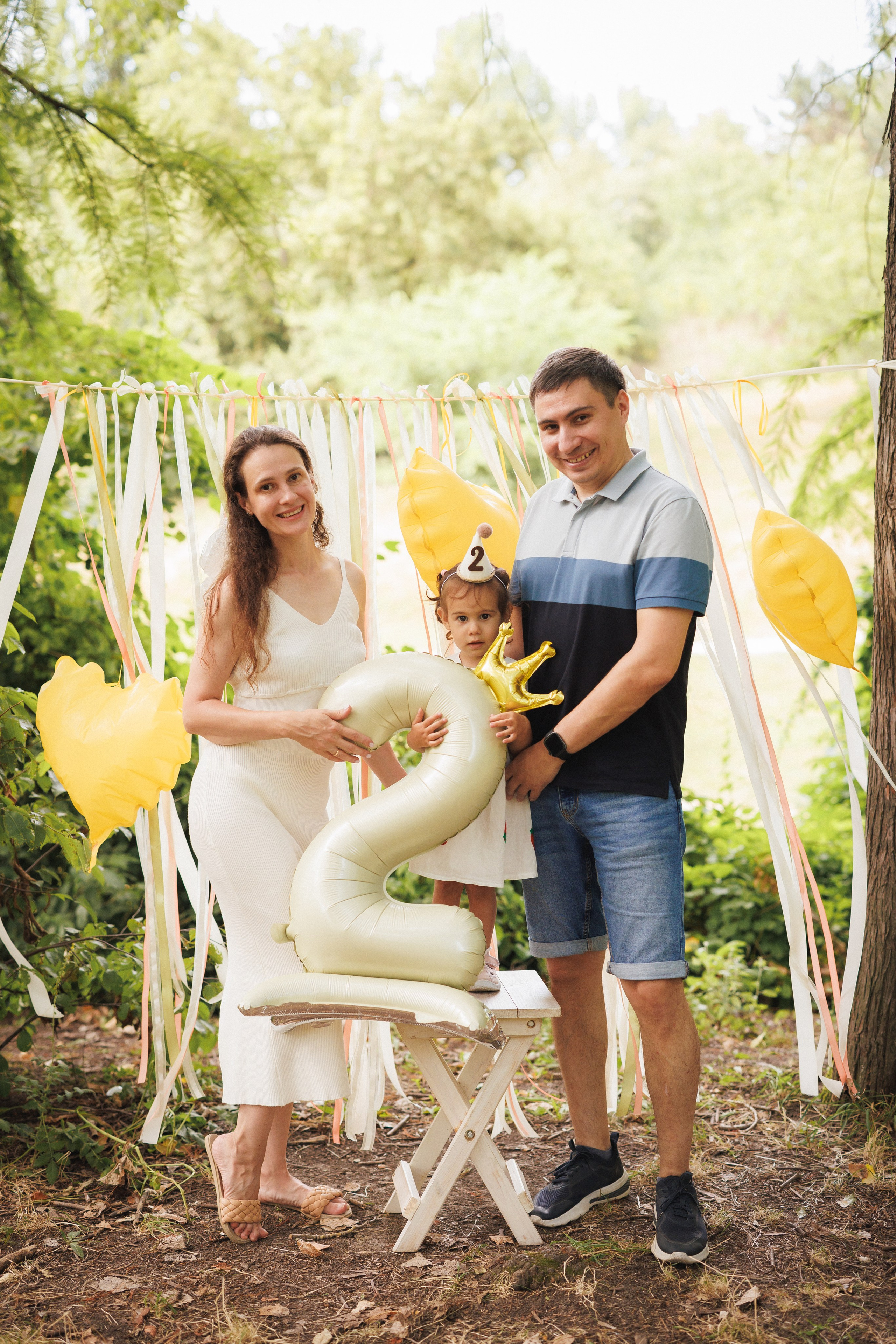 Детская, семейная фотосессия для именинников в парке, город Краснодар. Семейный и детский фотограф в Краснодаре Анна Трашкова