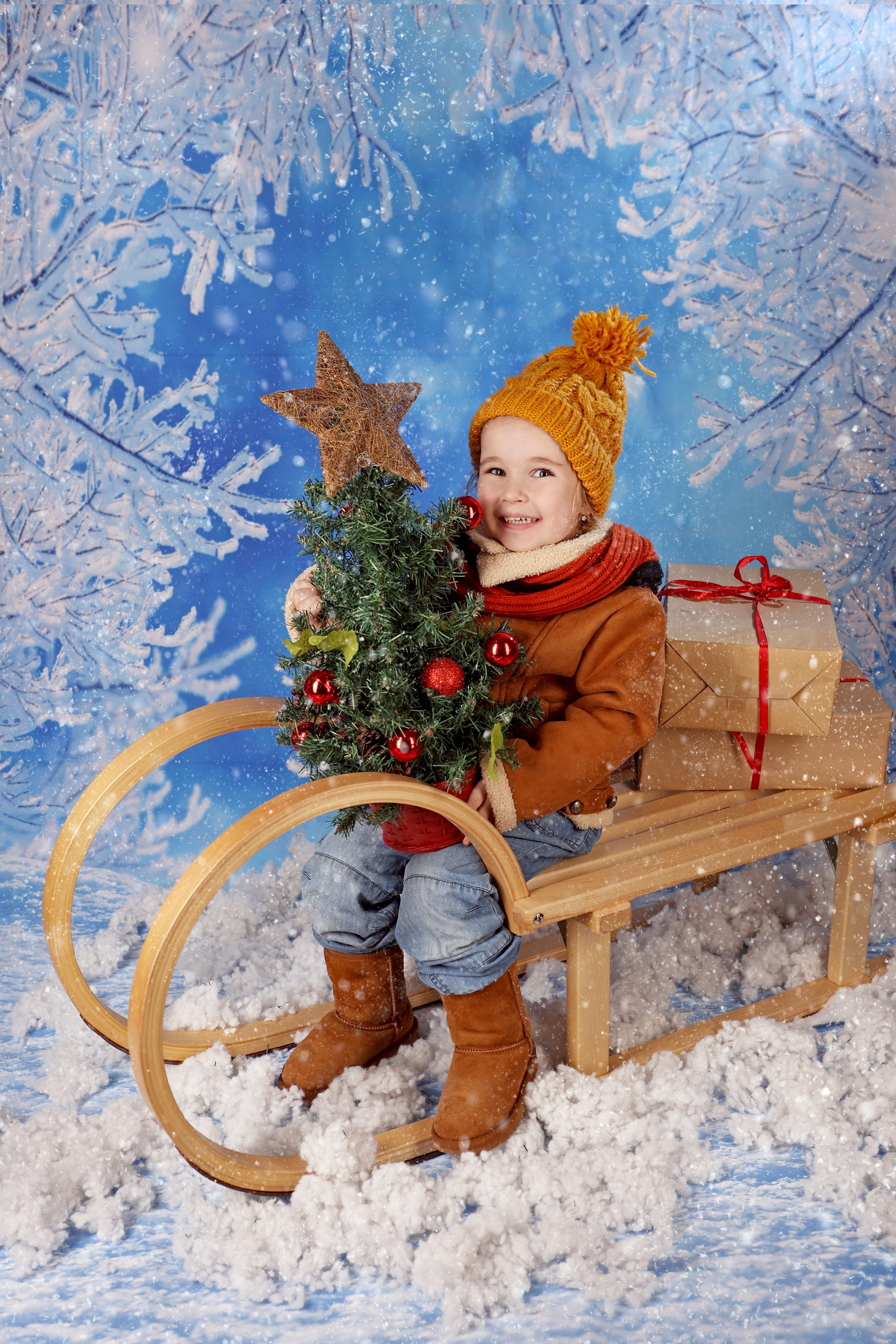 Санки НГ-2025. Фото в Минске Олег Цыганок #вашэнергичныйфотограф