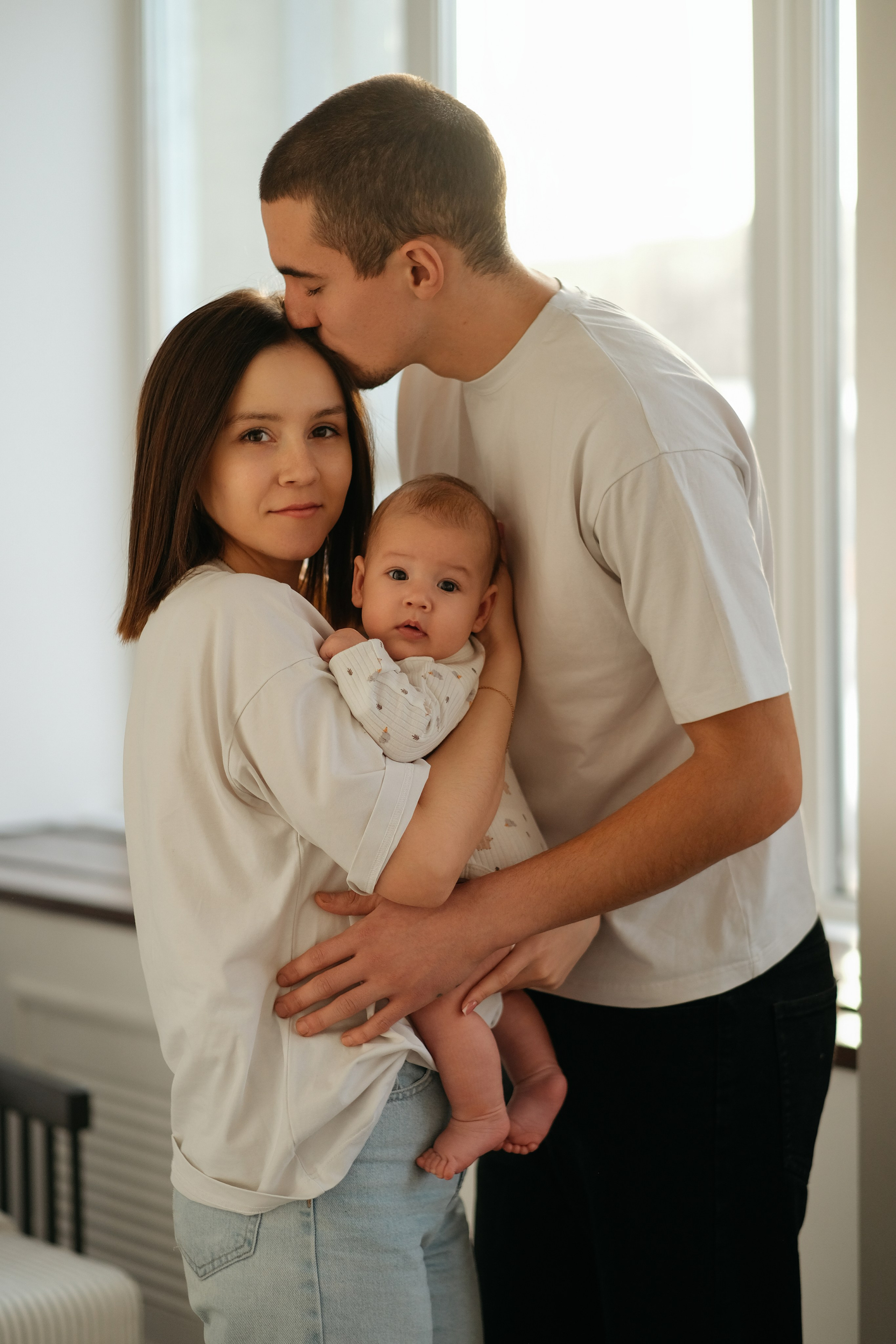 Настя Женя и Артем. Фотограф беременности и Newborn в Екатеринбурге Марина Добровольская
