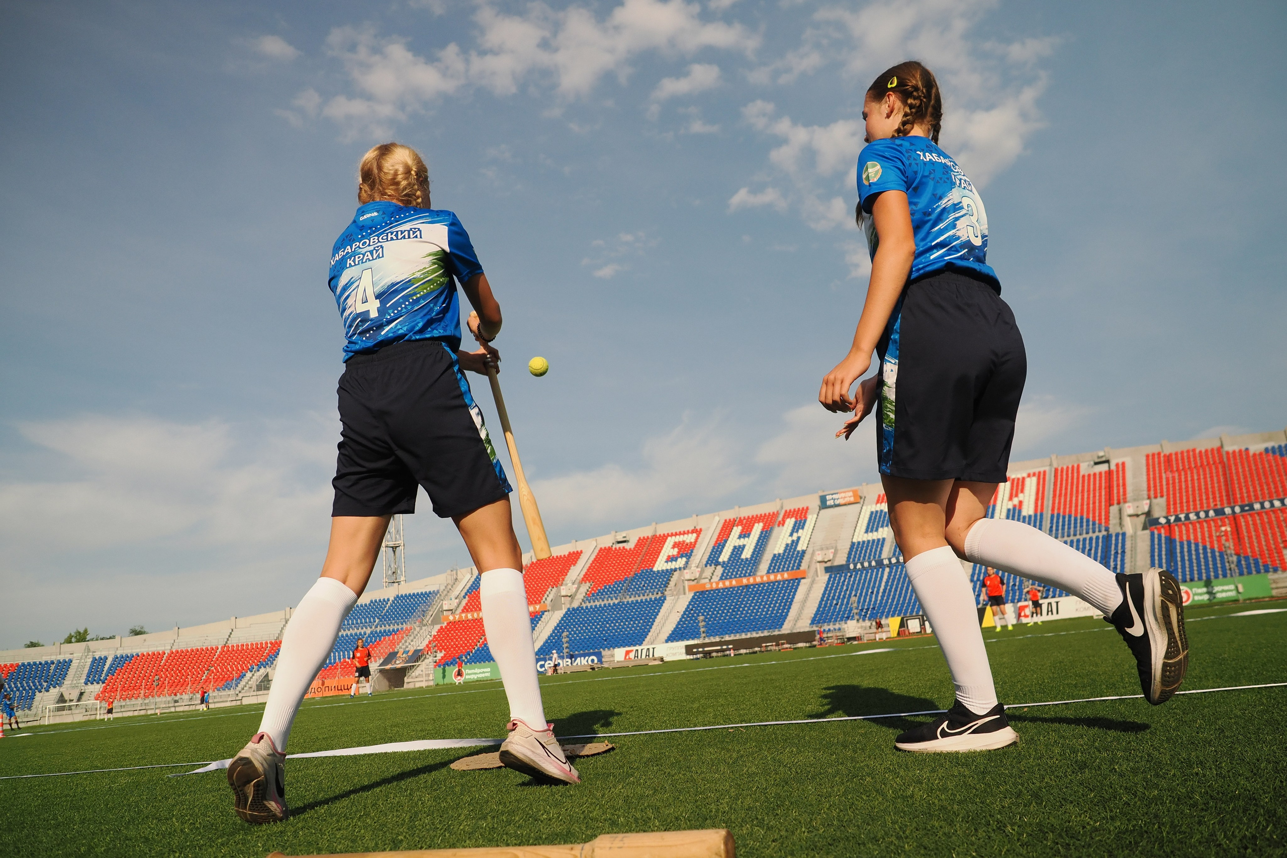 Всероссийские соревнования по русской лапте. Репортажный фотограф Алексей Козьмин