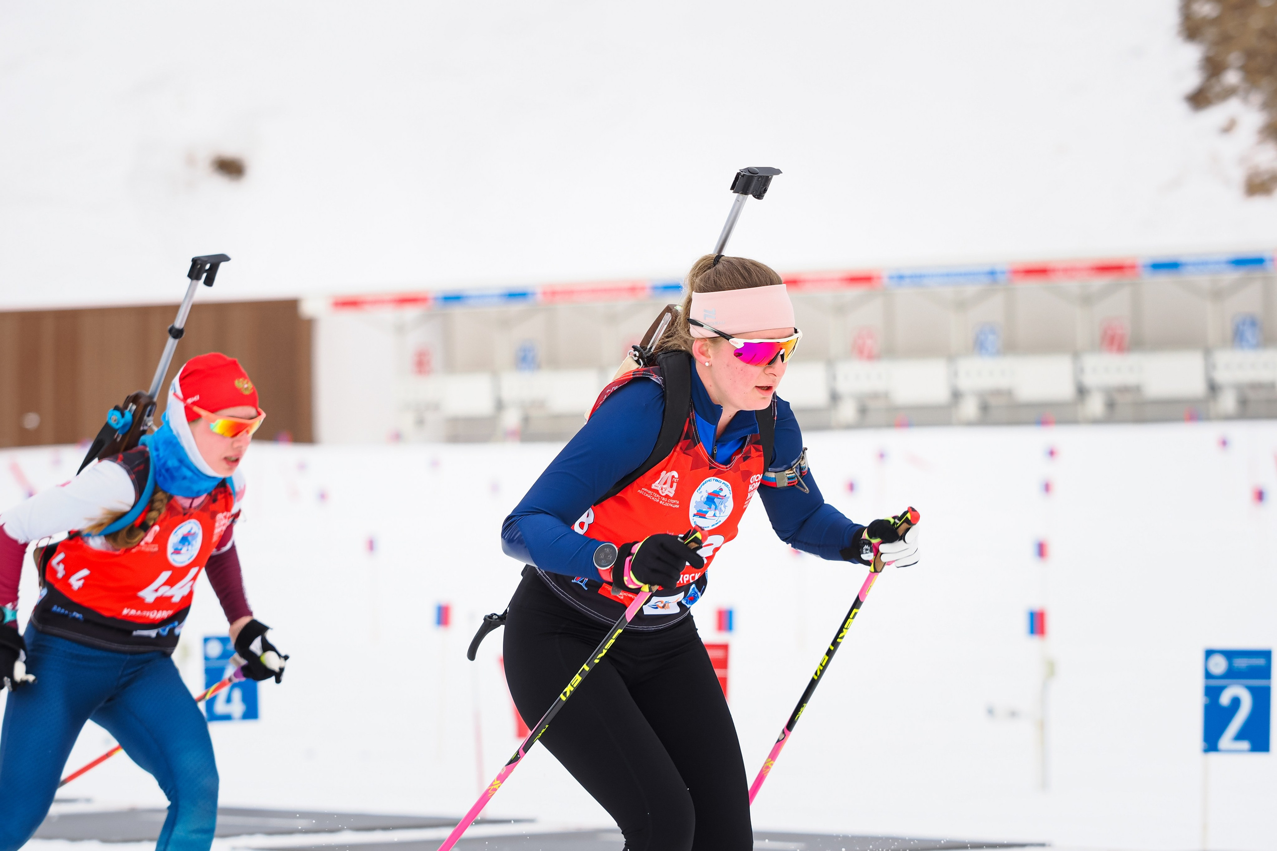 Биатлон / Первенство России. Репортажный фотограф Алексей Козьмин