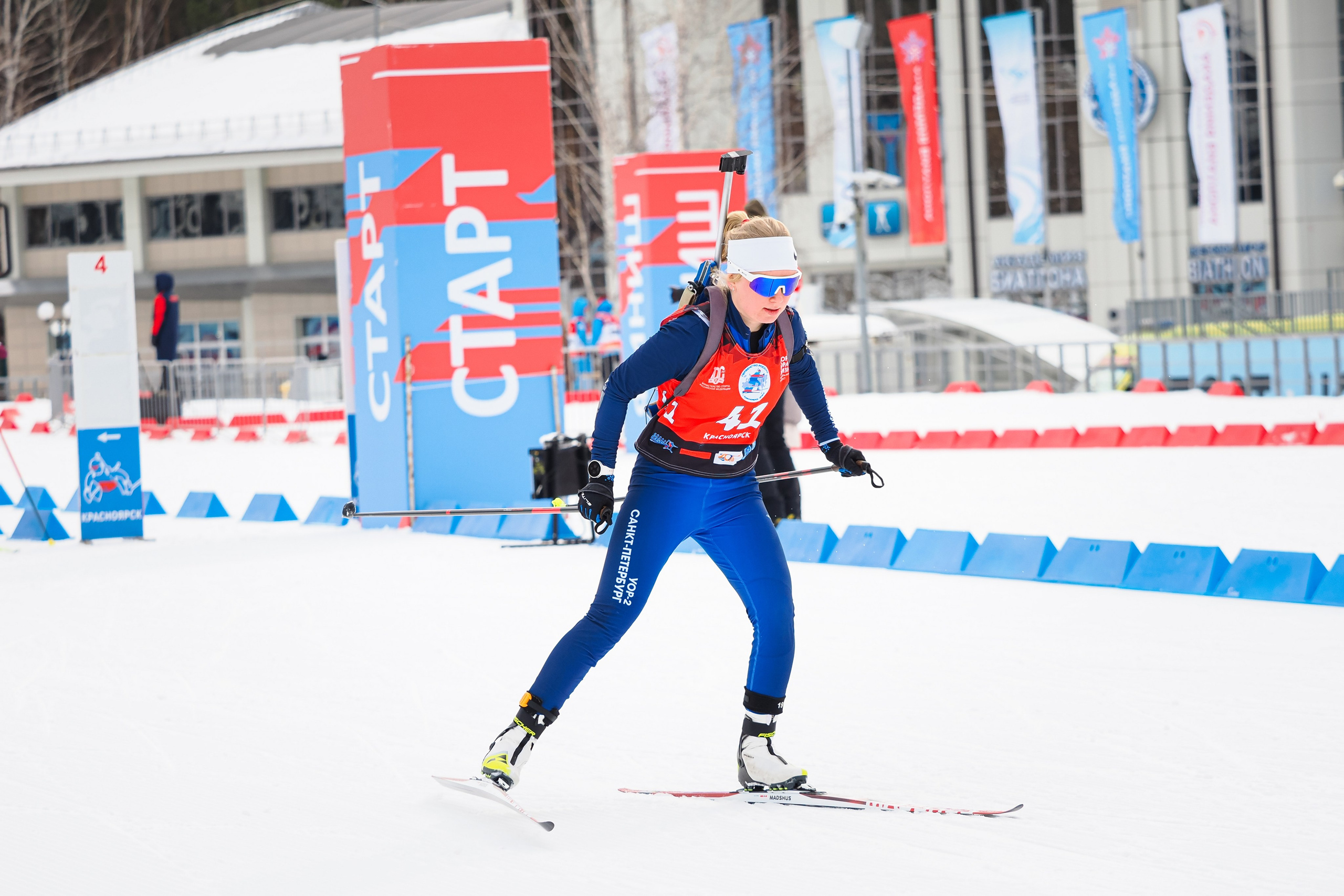 Биатлон / Первенство России. Репортажный фотограф Алексей Козьмин