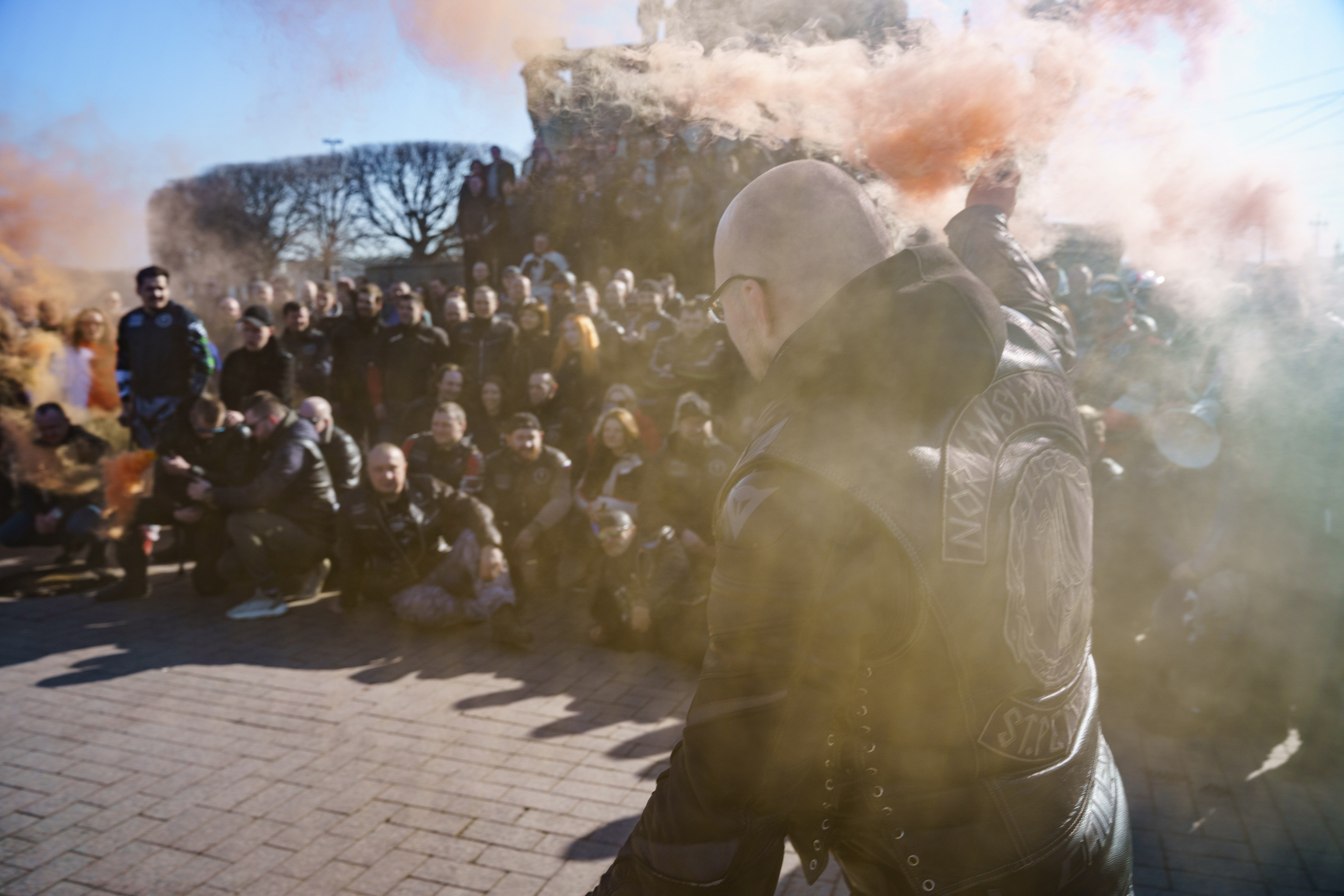 Прохват мотоклуба Norman Riders ч.1. Концертный и репортажный фотограф в Санкт-Петербурге Слава Пахомов