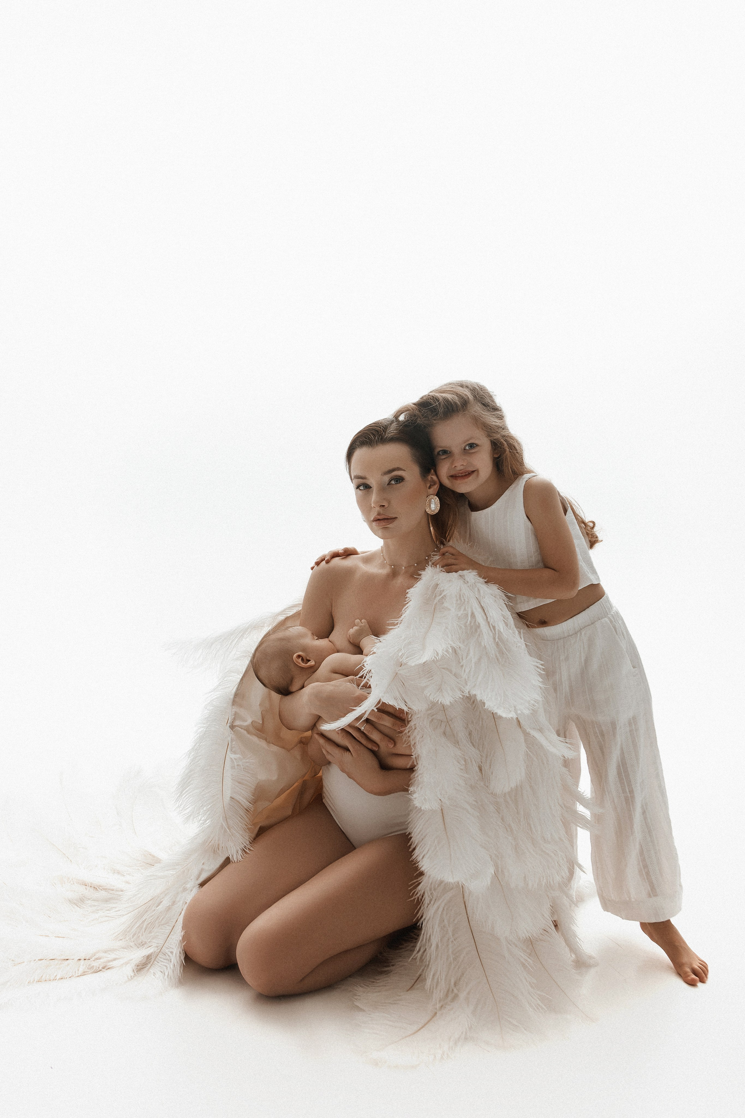 Рита с детьми