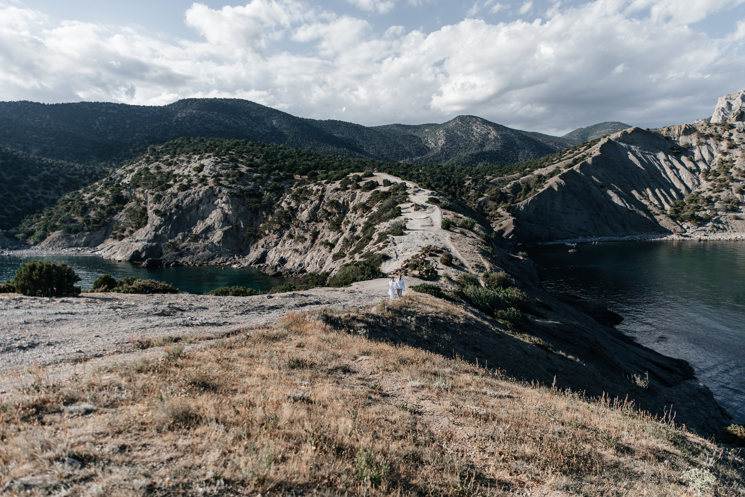 Судак и мыс Капчик. Анонс свадьбы для Алены и Евгения. Свадебный фотограф в Крыму и Севастополе Ольга Баскакова