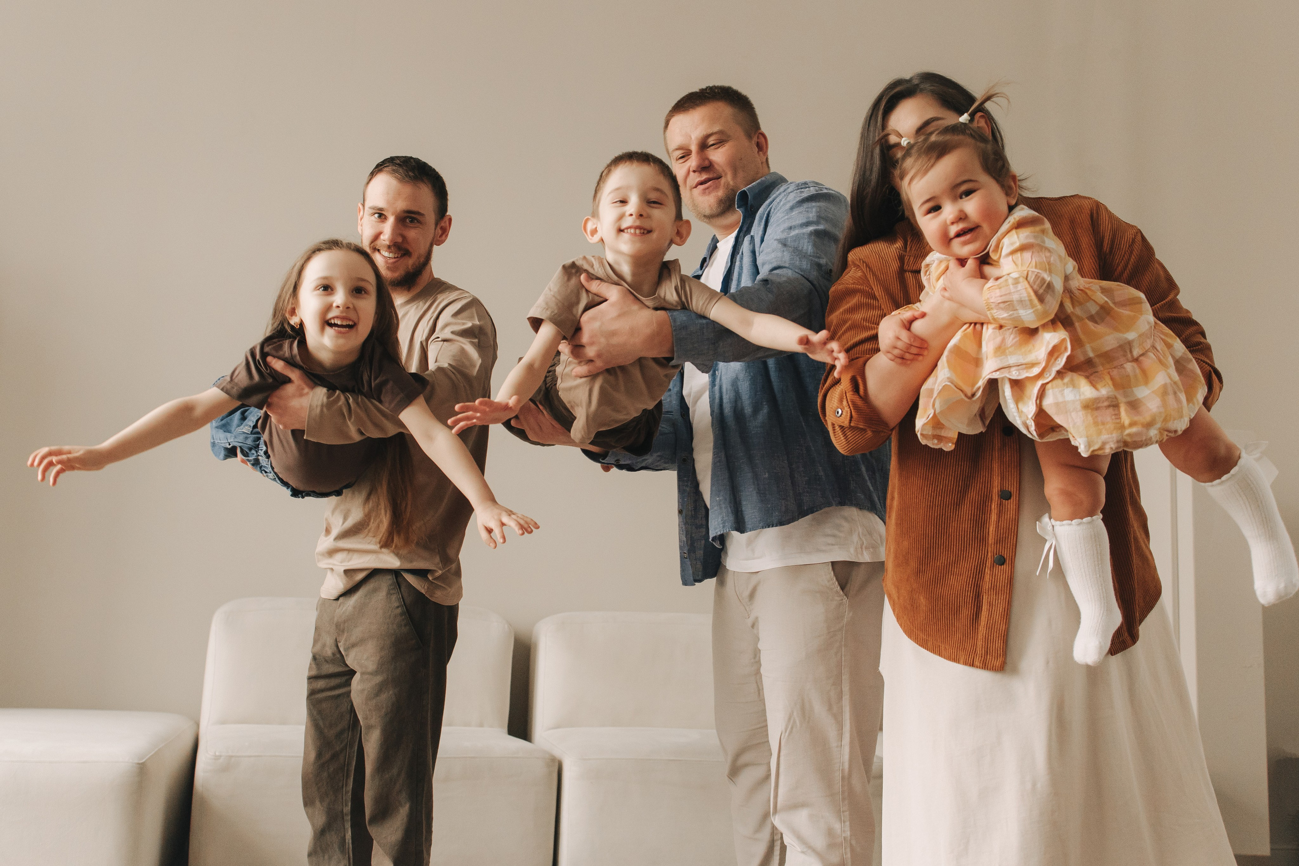 Большая семья. Семейный фотограф Москва Наталия Осьмакова