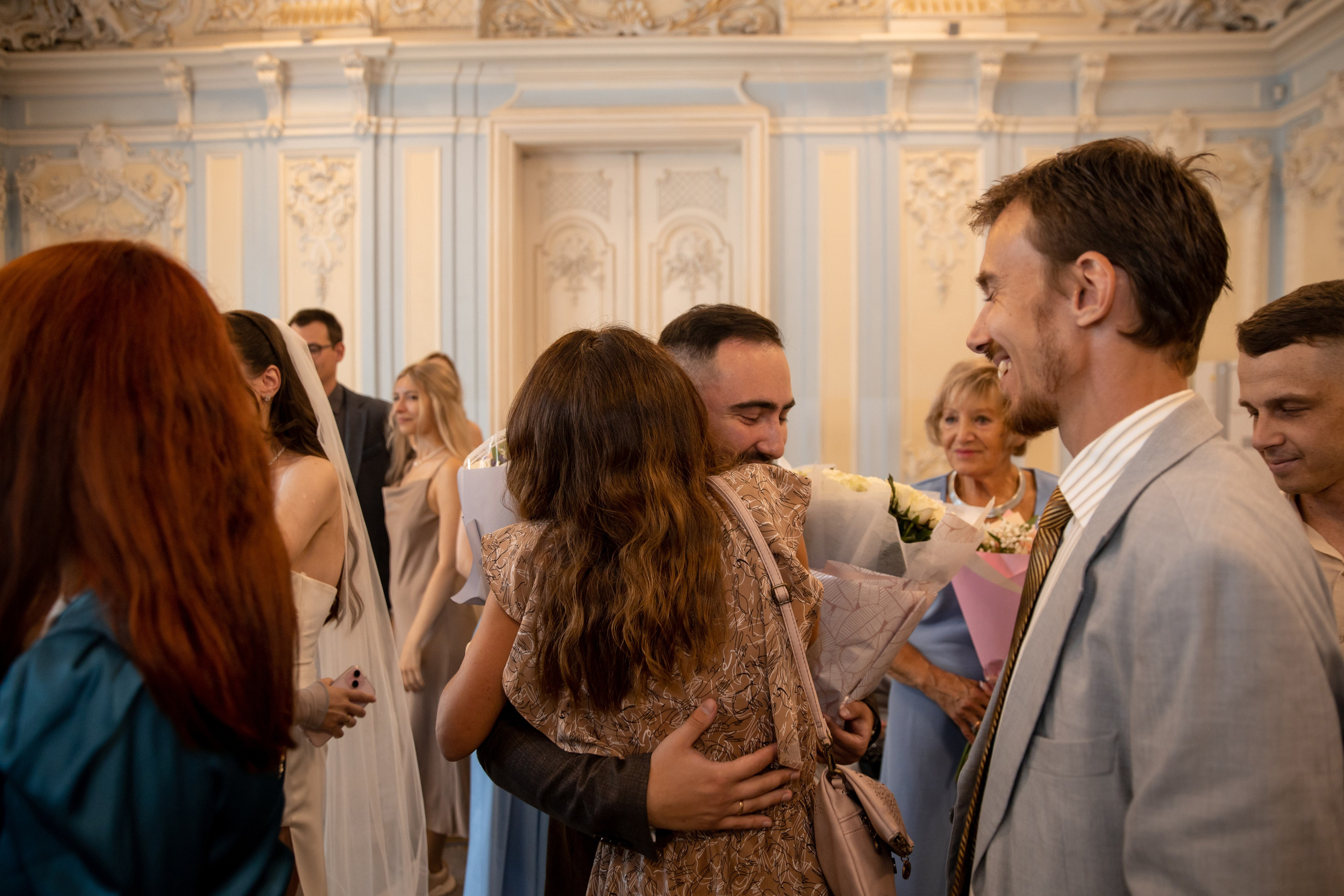 Анна и Александр / Прогулка + ЗАГС. Свадебный и семейный фотограф в Москве Диана Левченко