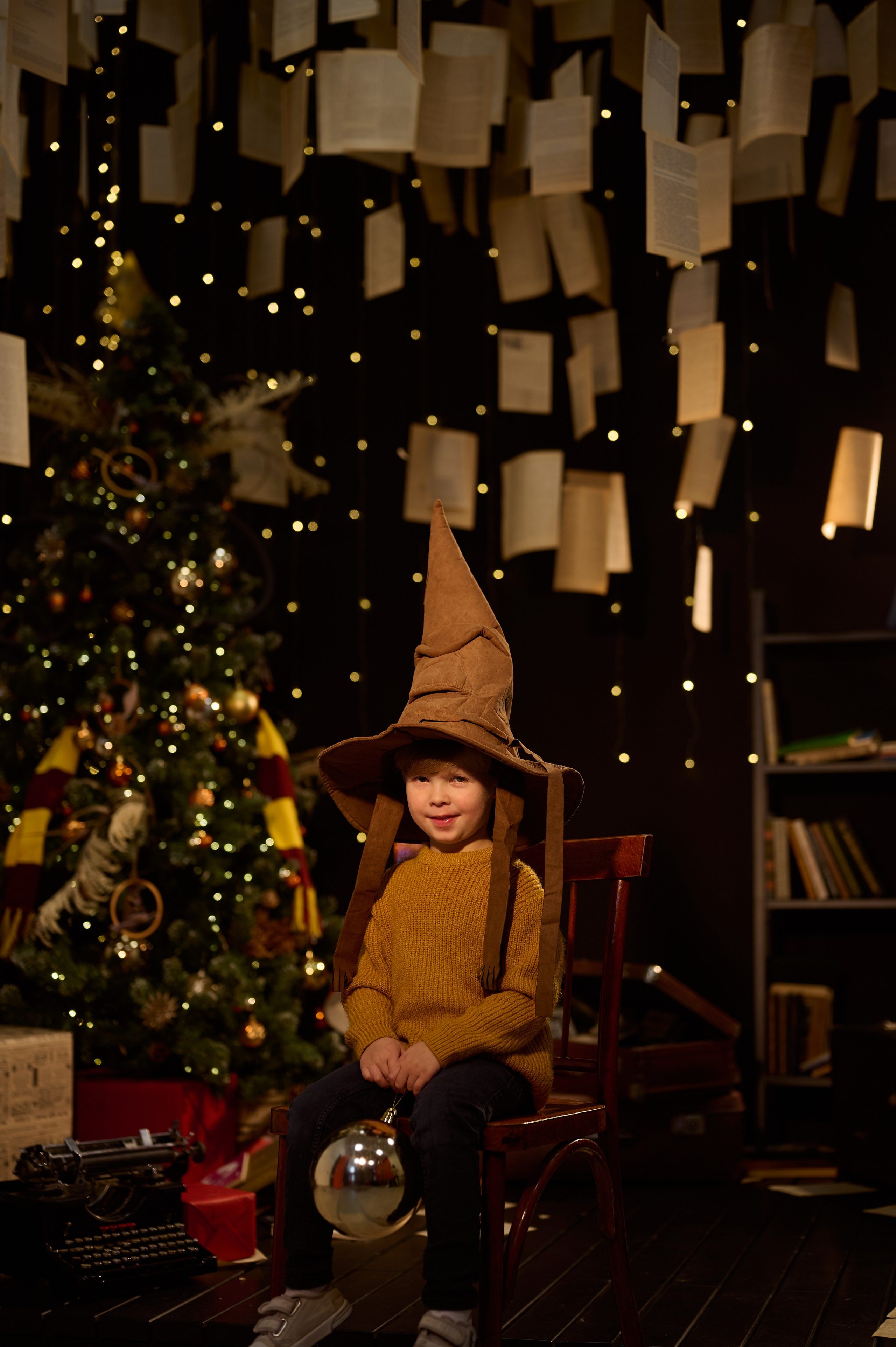 Сказочная новогодняя Фотосессия в Хогвартсе. Миракова Катрин — портретный и семейный фотограф в Москве