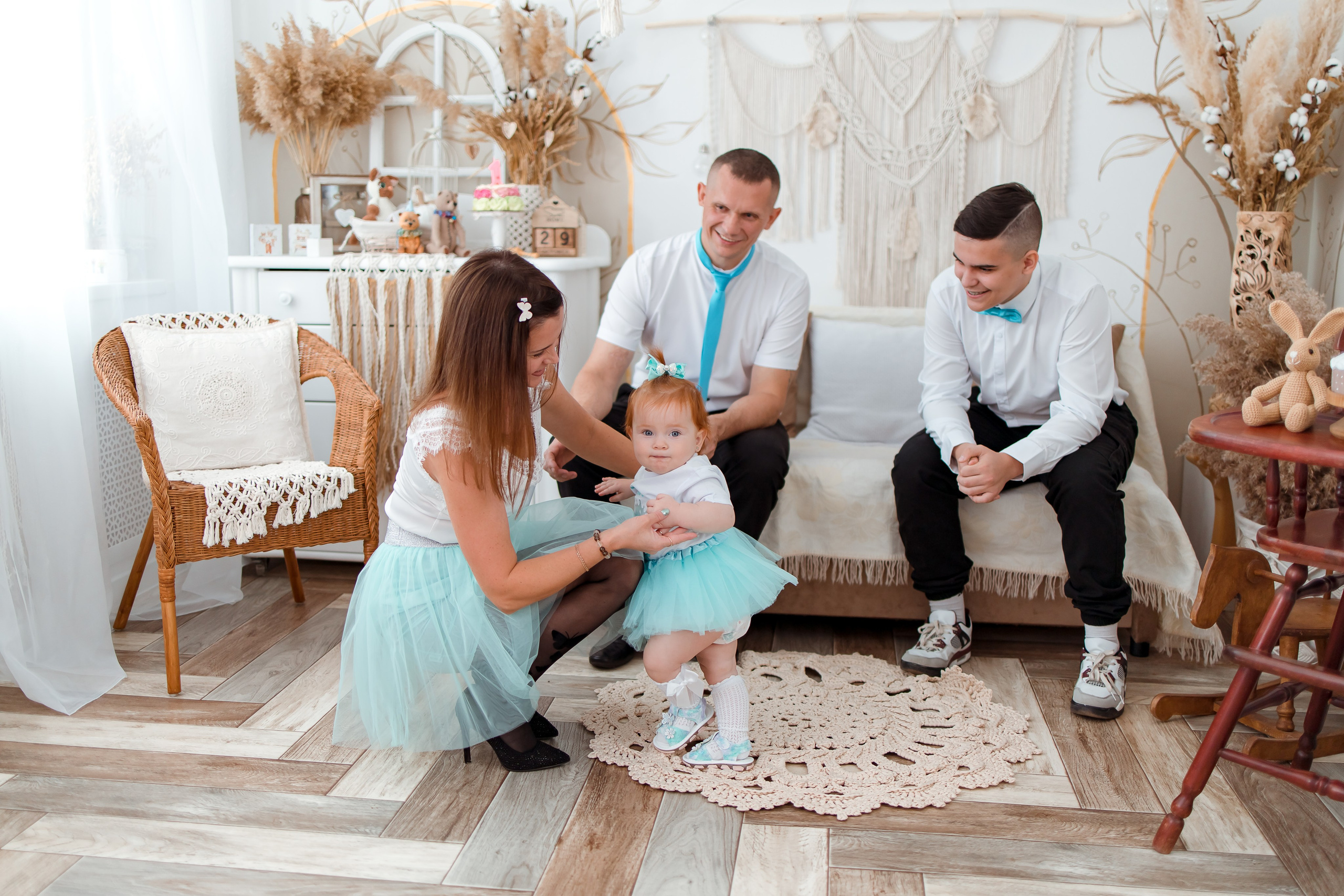 Ксения, 1 годик. Семейный и детский фотограф в Железногорске Саламахо Ольга