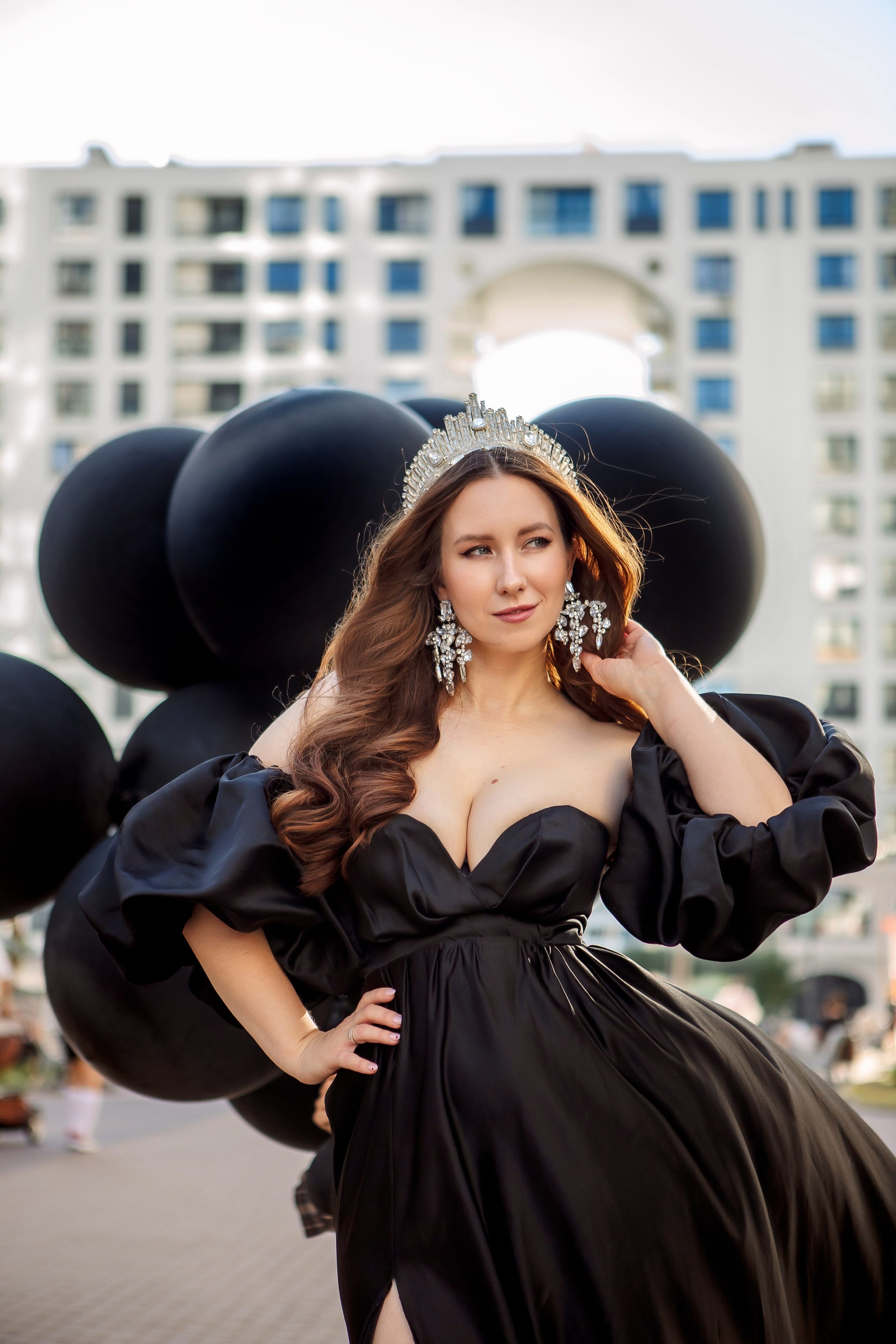 Екатерина. Прогулка с шарами. Семейный детский фотограф. Фотосессия в Минске