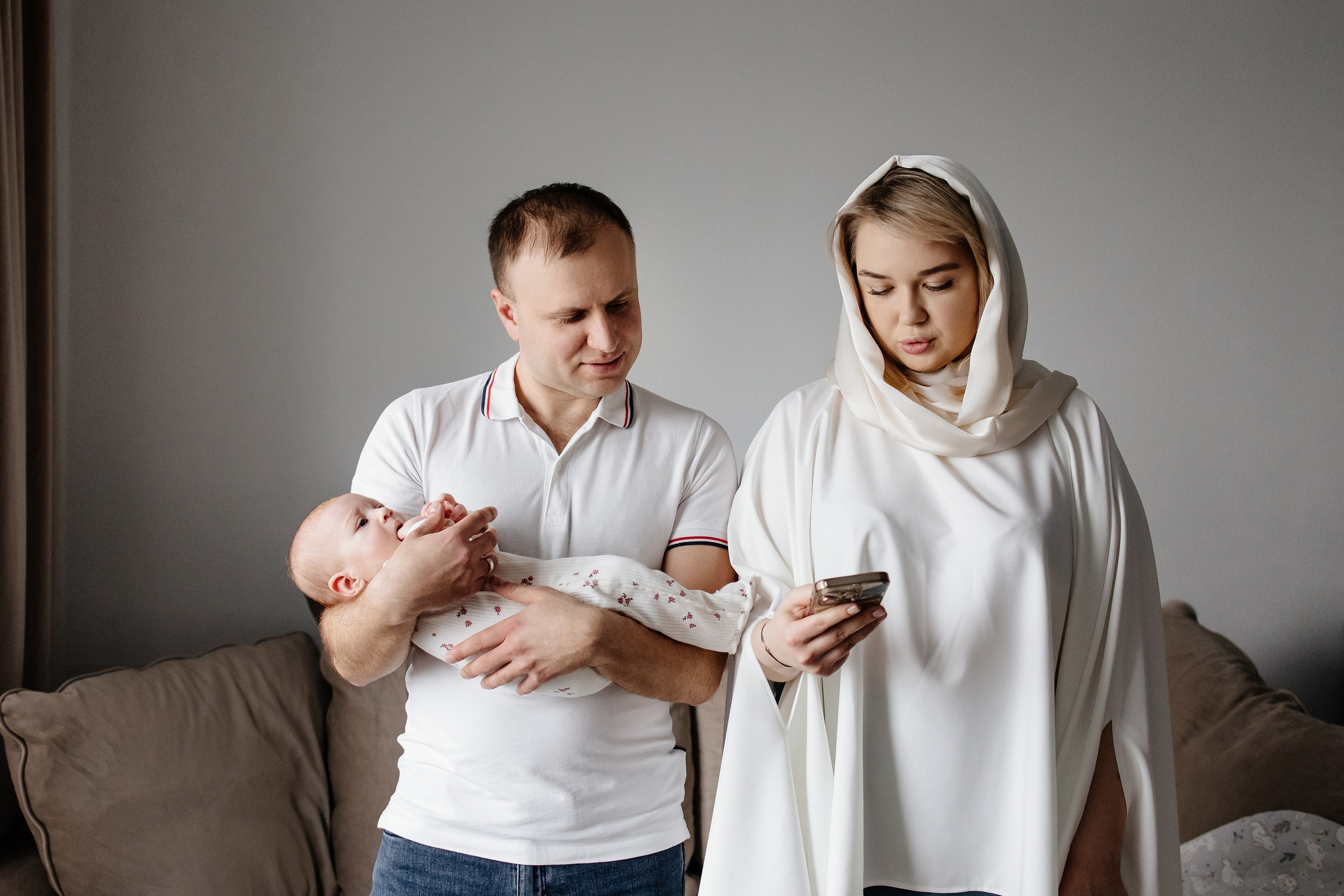 Крещение Стефании. Свадебный и семейный фотограф Екатерина Иванова