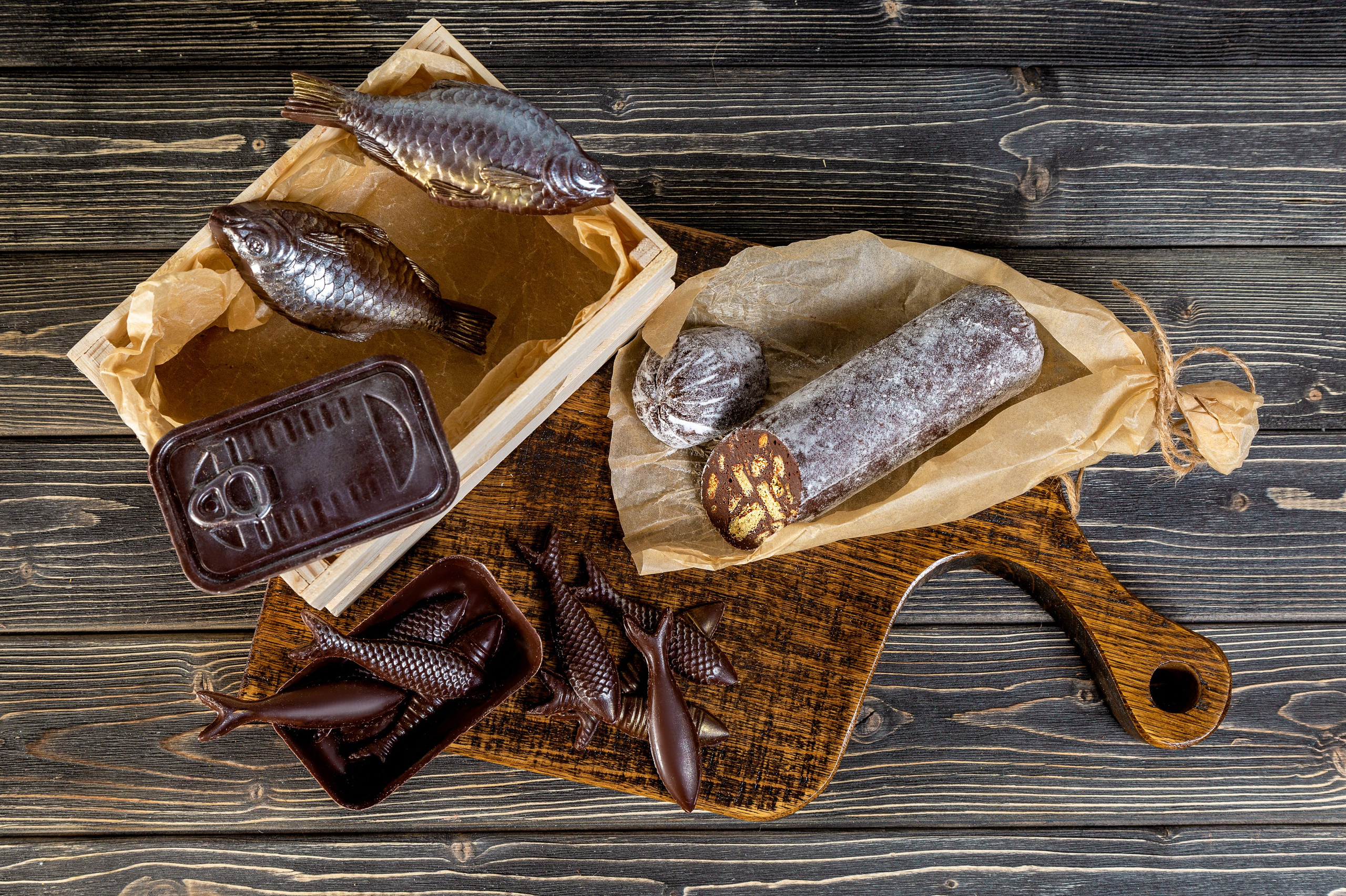 Шоколадные фигуры