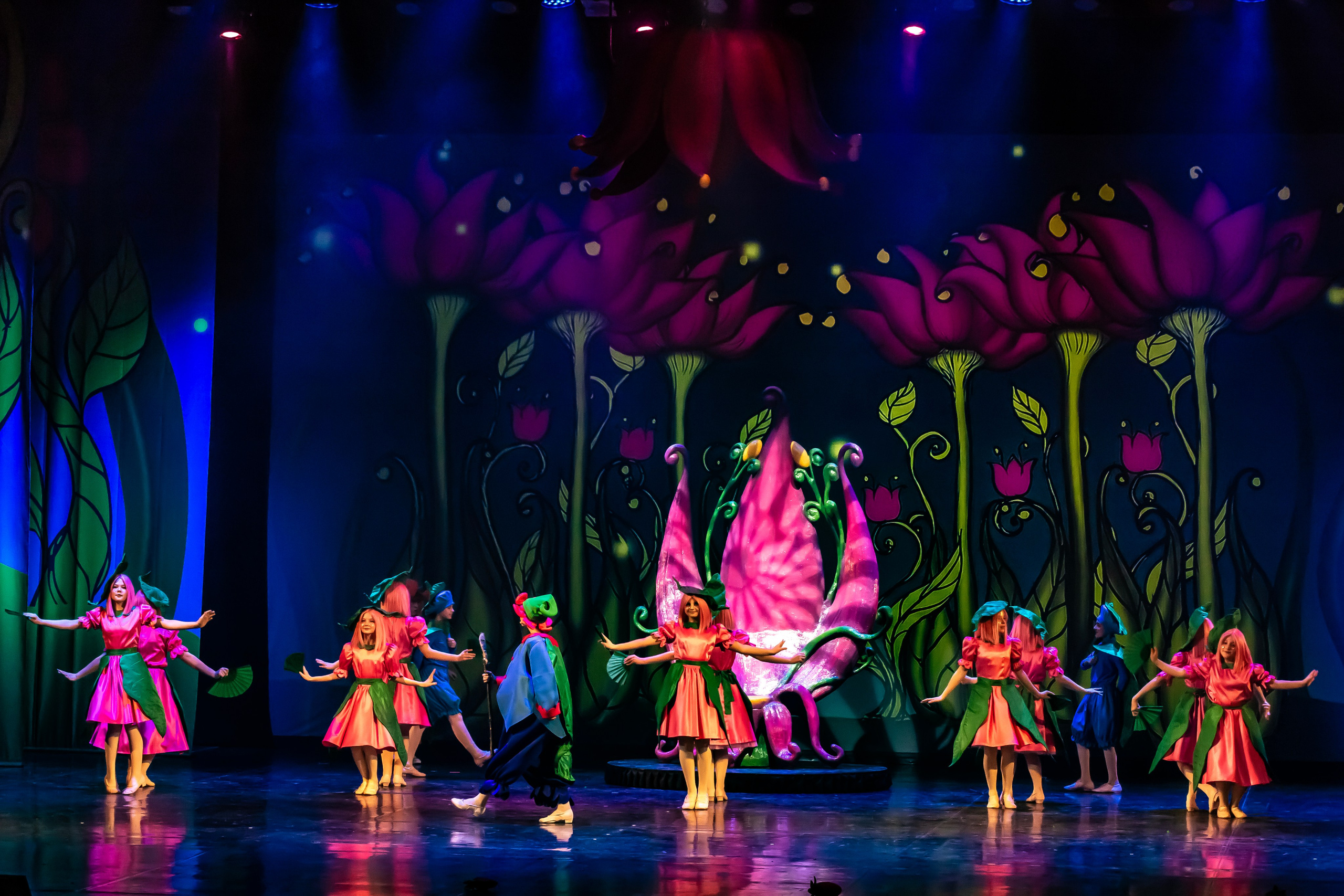 Мюзикл «Незнайка в царстве малюток» премьера Сочи солнышки и Сочи Соло. Фотограф в Сочи Юрий Шептаев