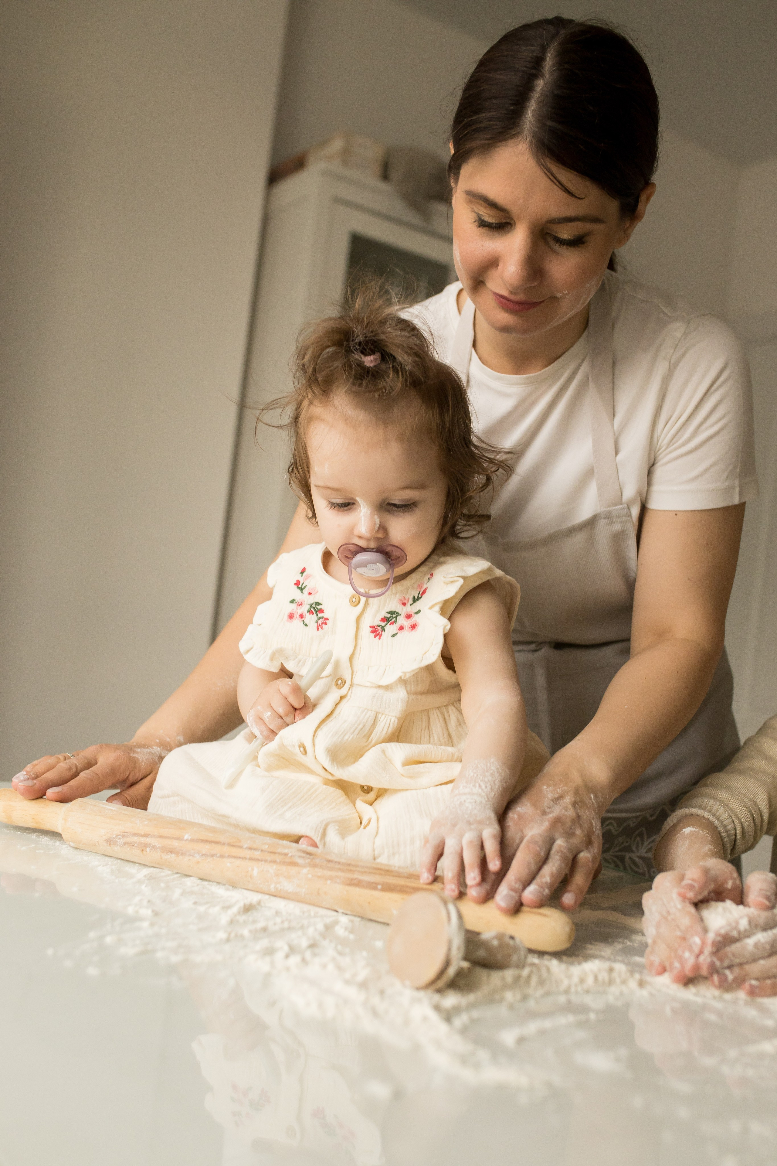 Катя и дочки. Фотограф Москва Лара Чайка