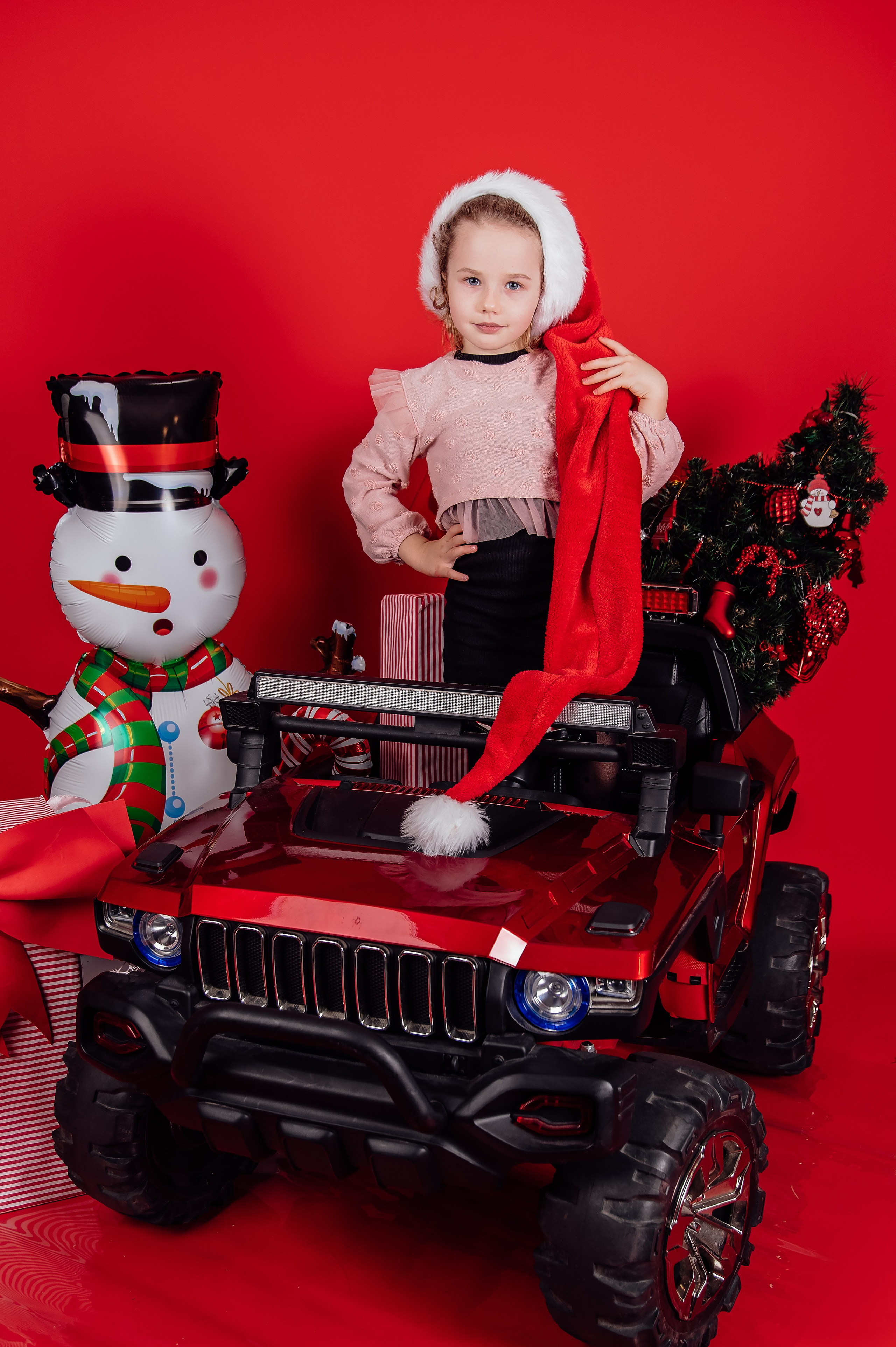 КРАСНЫЙ НОВЫЙ ГОД. Детский и семейный фотограф Катерина Мишина