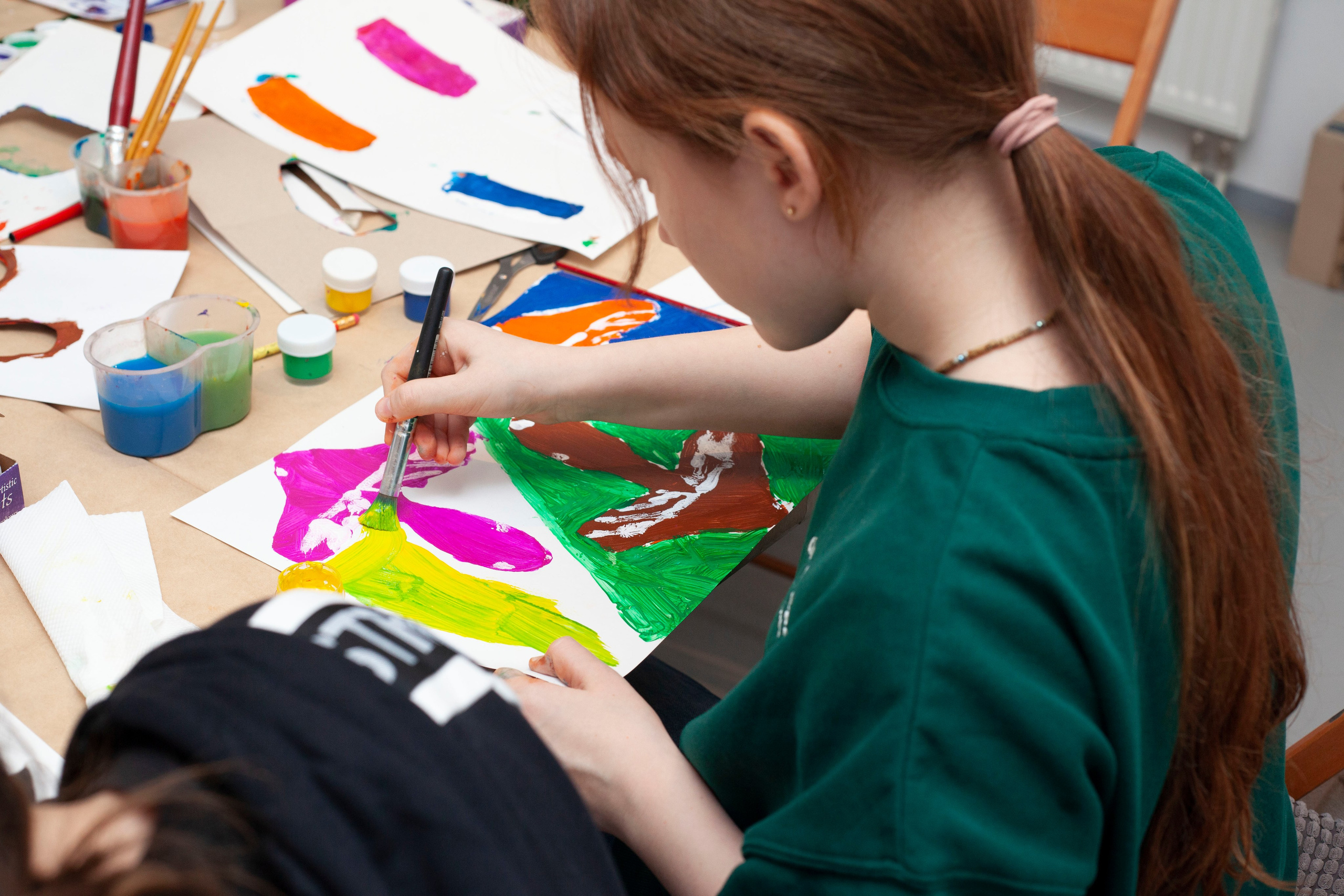 Детский мастер-класс в ММОМА. Stanislav Baryshev — People. Emotions. Atmosphere