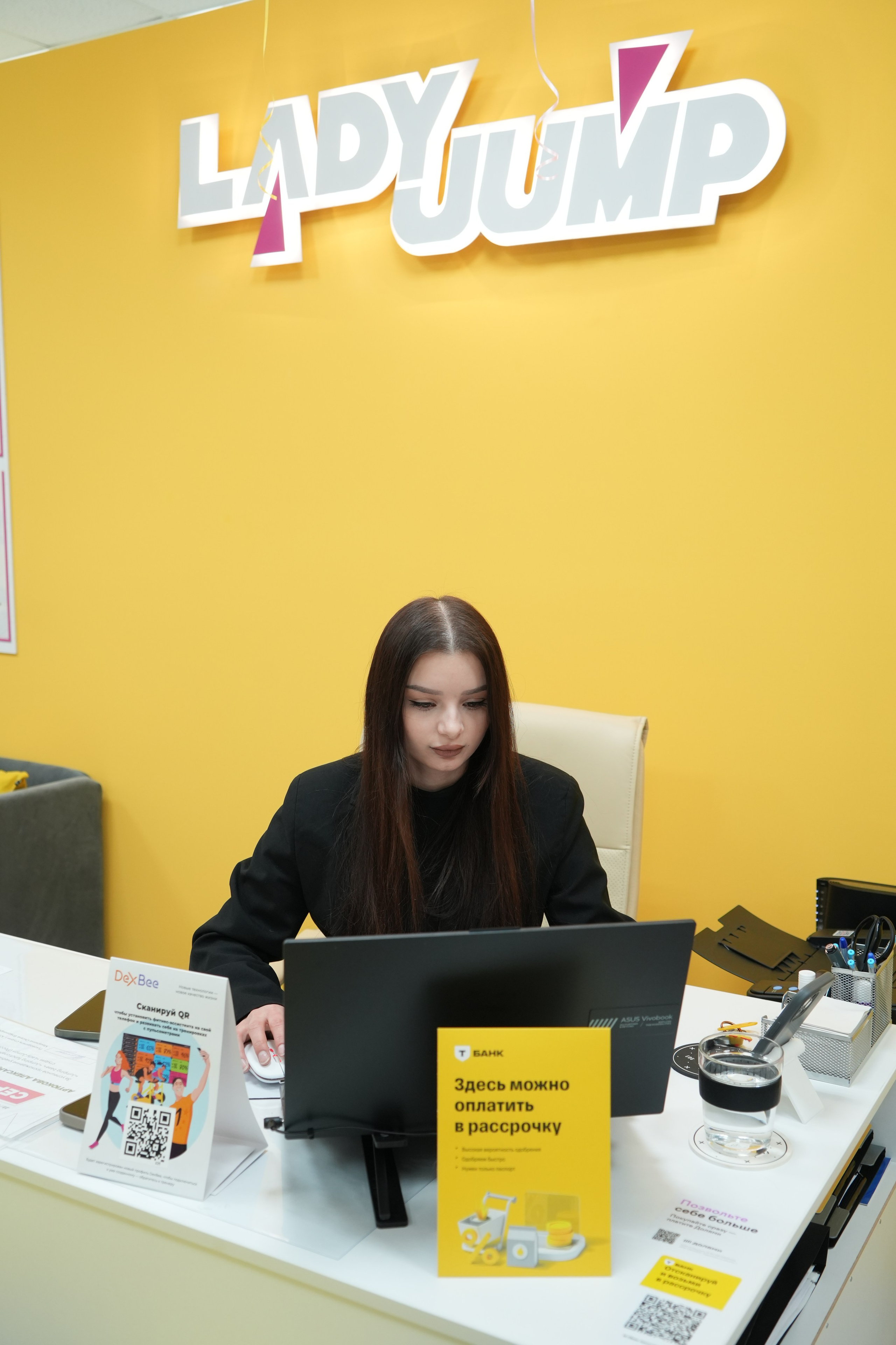 Открытие батутного центра «Lady Jump». Видеограф и Фотограф в Москве