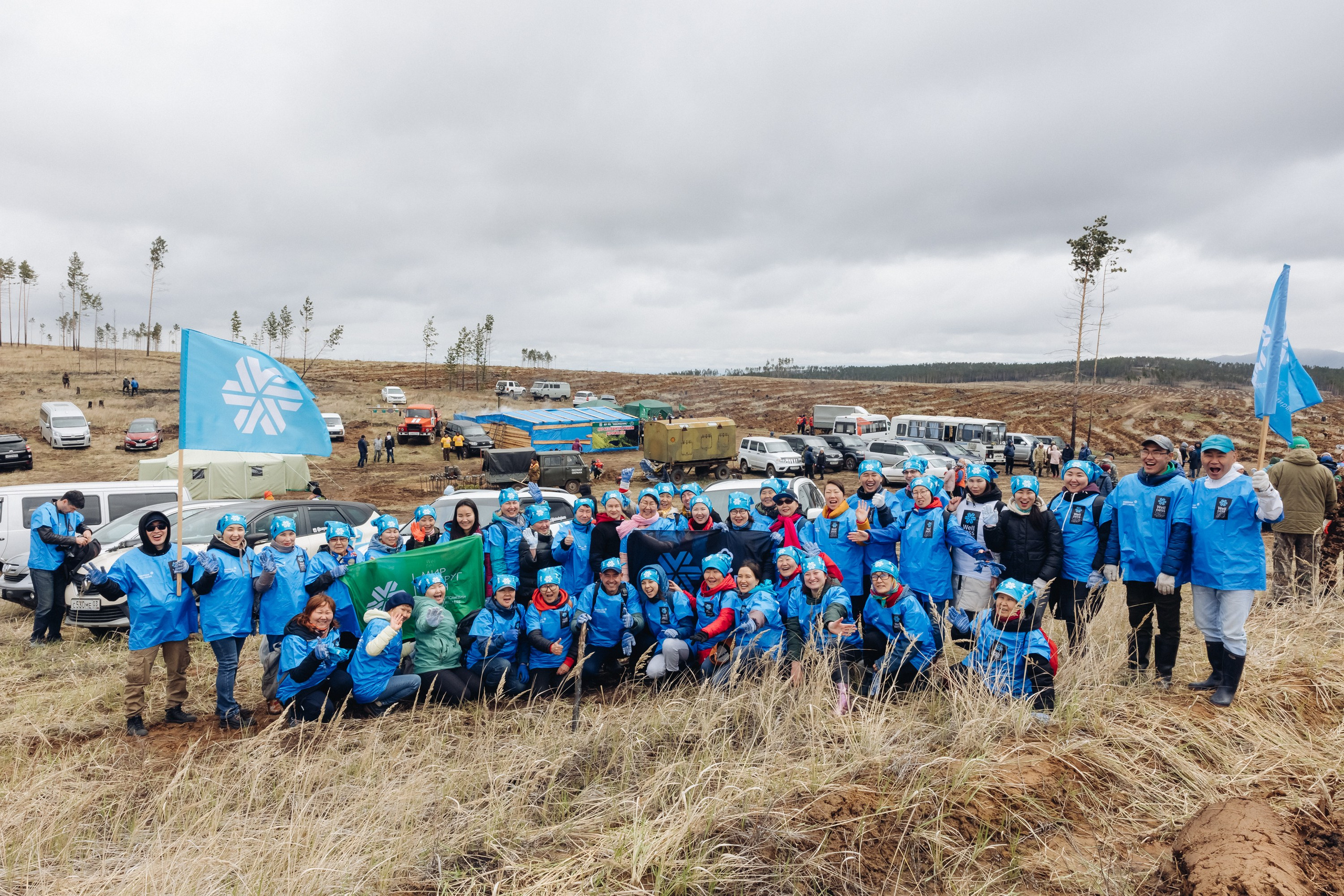 Siberian wellness. Ежегодная акция по посадке деревьев. Свадебный и семейный фотограф в Улан-Удэ