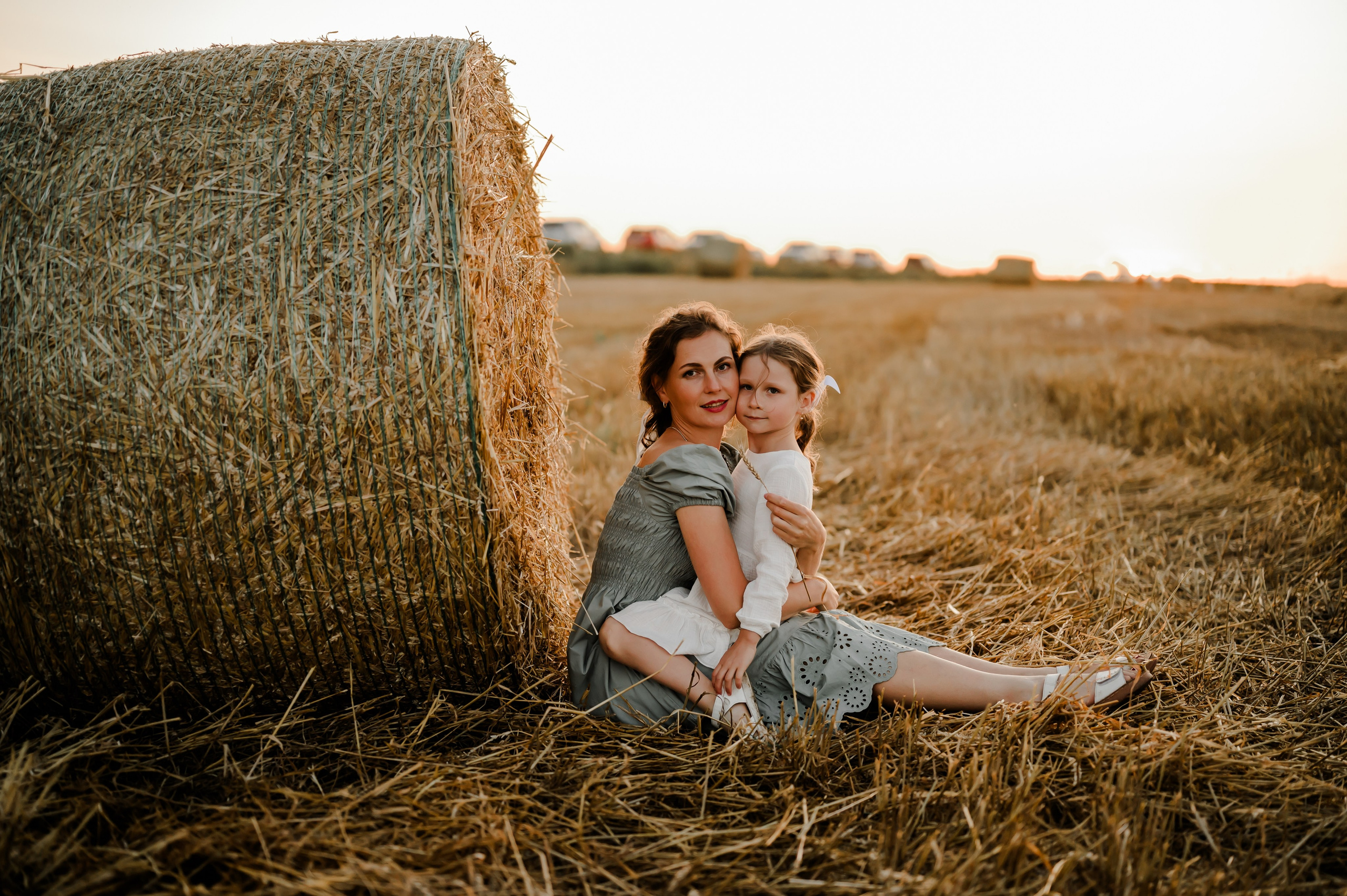 Кукуруза+сено, семейная фотосессия. Свадебный и семейный фотограф Евгения Кононова