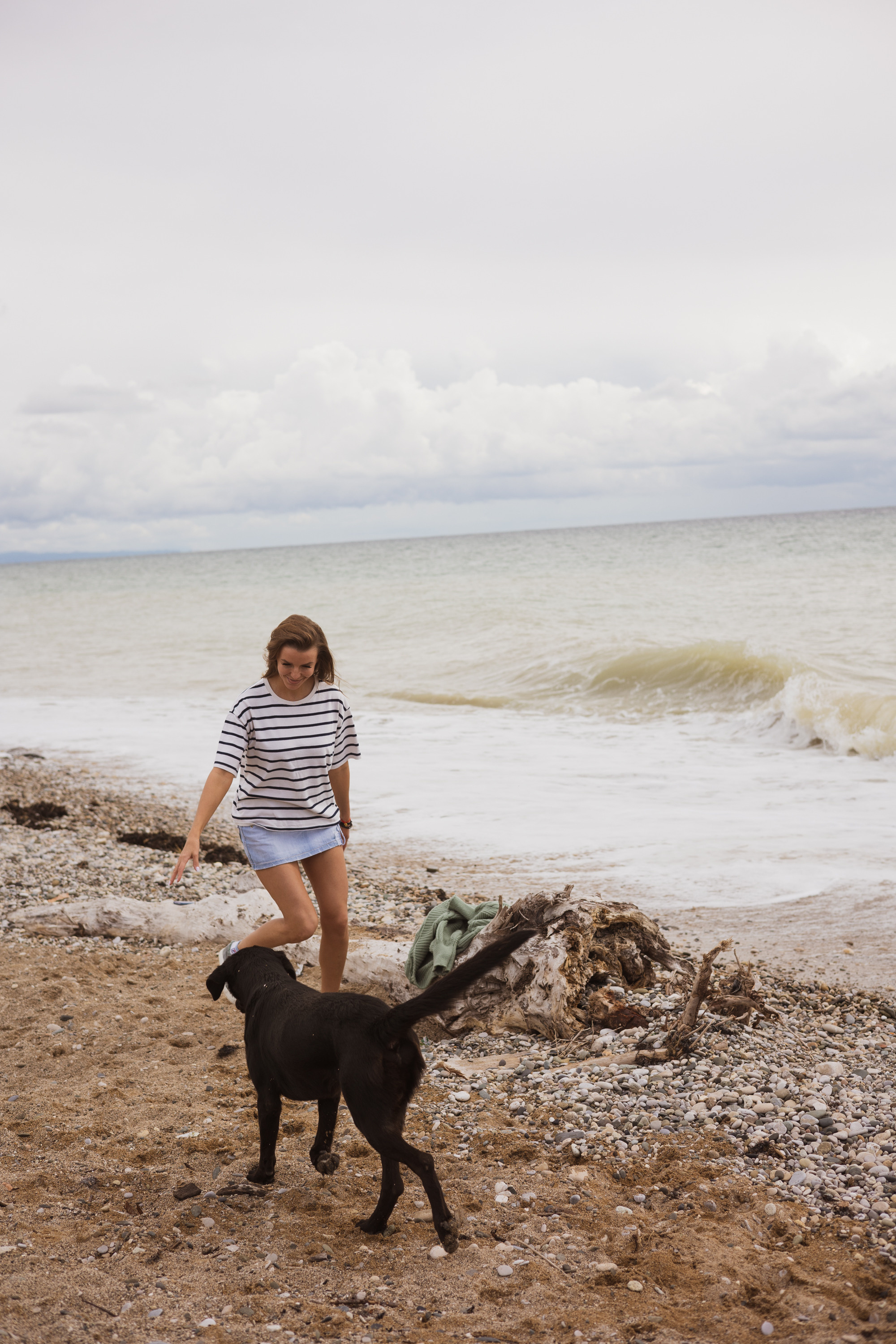 Прогулка по берегу. Женский фотограф в Москве Александра Осипова