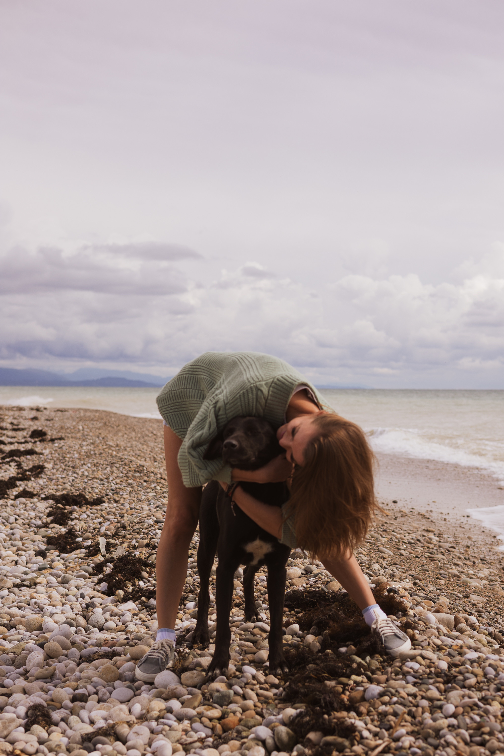 Прогулка по берегу. Женский фотограф в Москве Александра Осипова