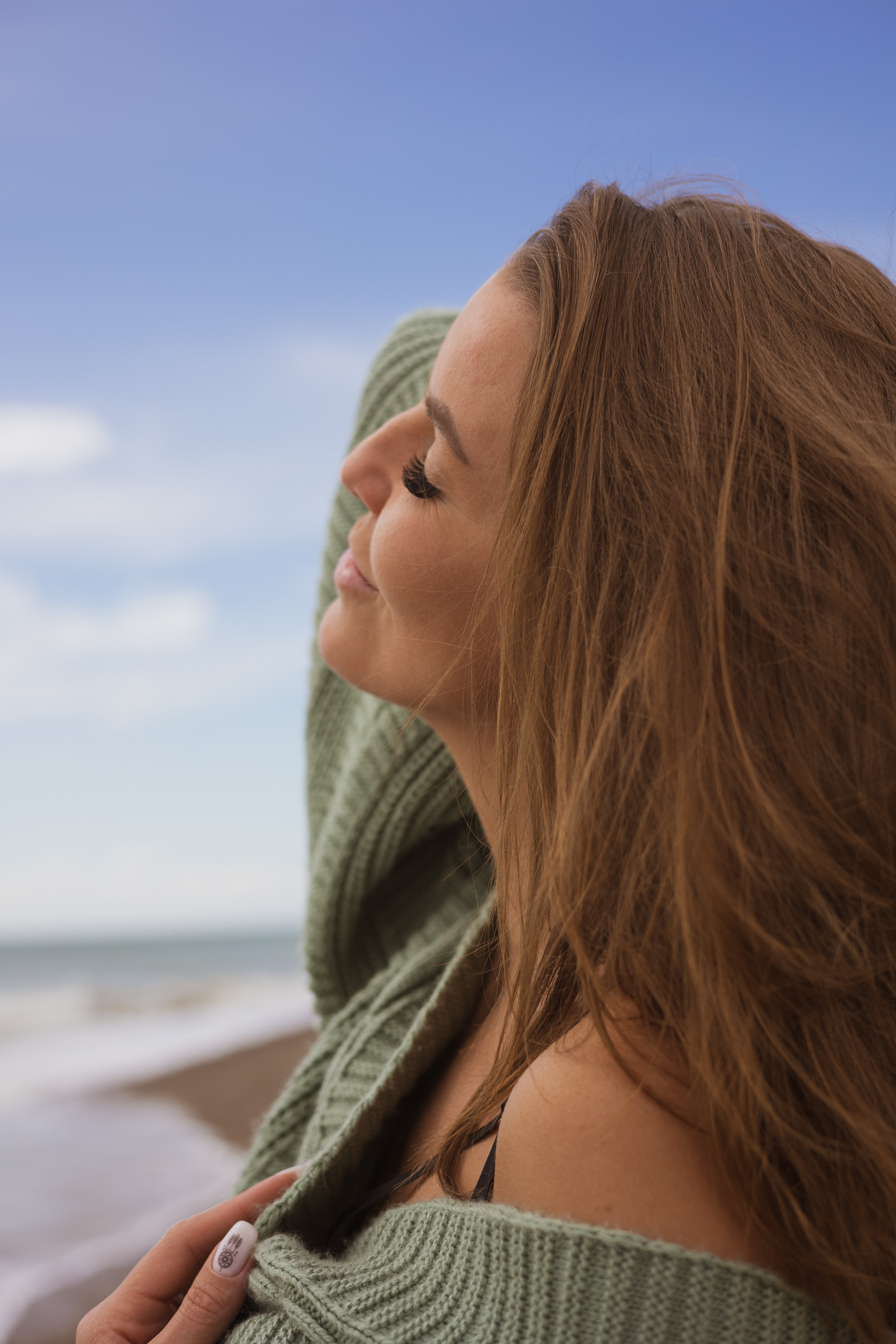 Прогулка по берегу. Женский фотограф в Москве Александра Осипова