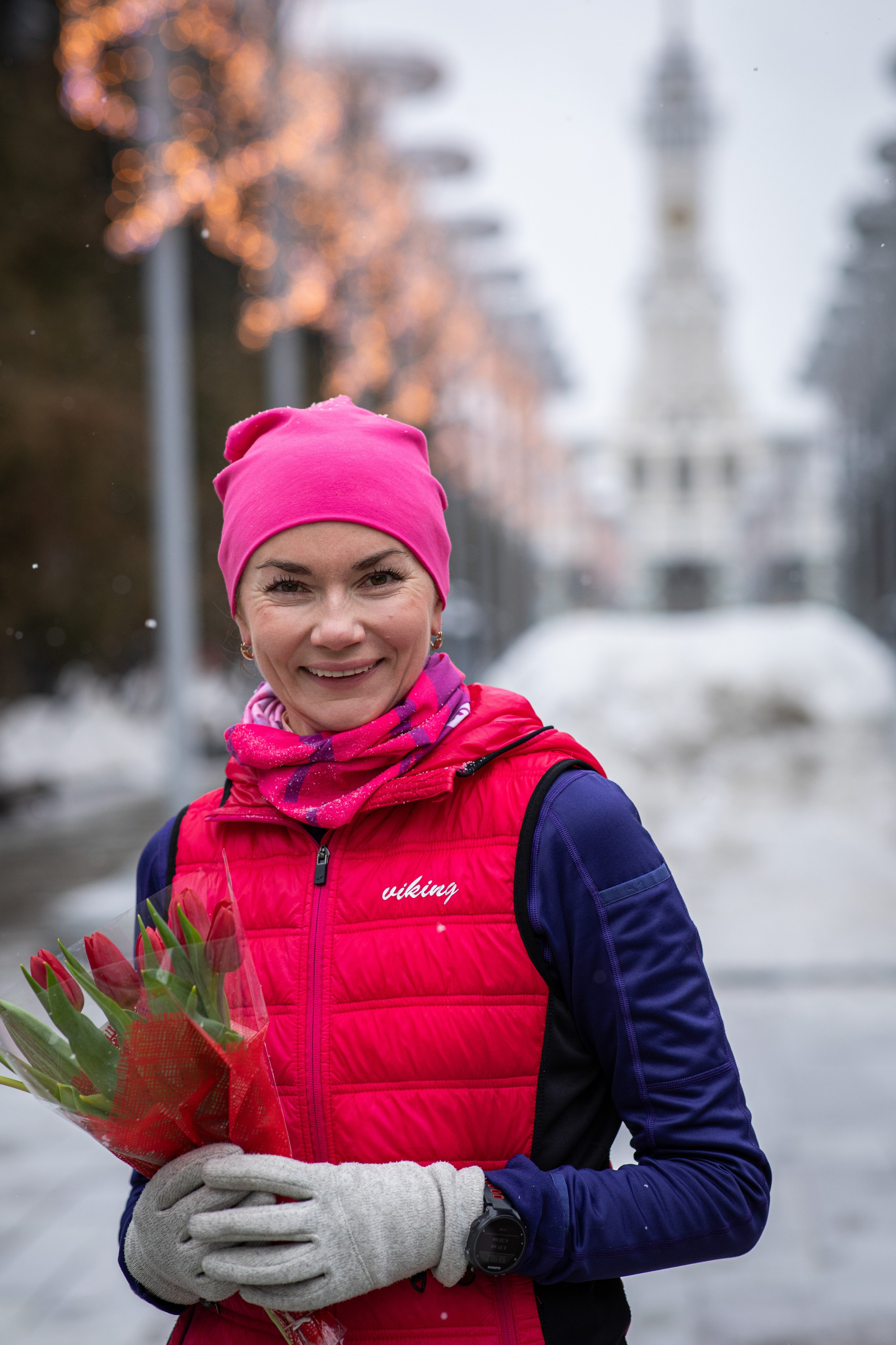 Забег 8 Марта, Речной вокзал. Фотограф Сергей Ловкий
