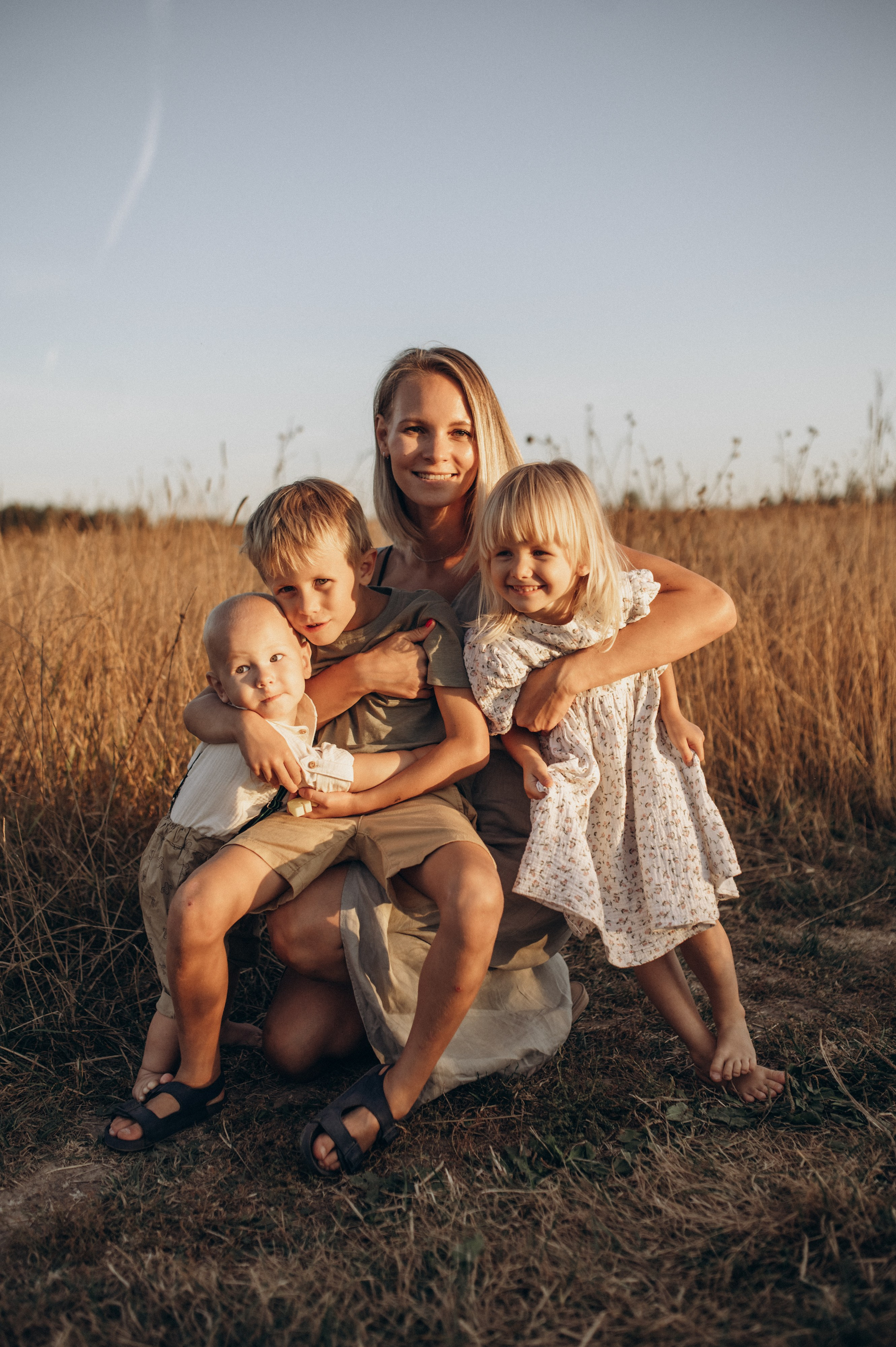 Егор, Оля, Лёва, Вера и Клим. Семейный фотограф МОСКВА/Королёв