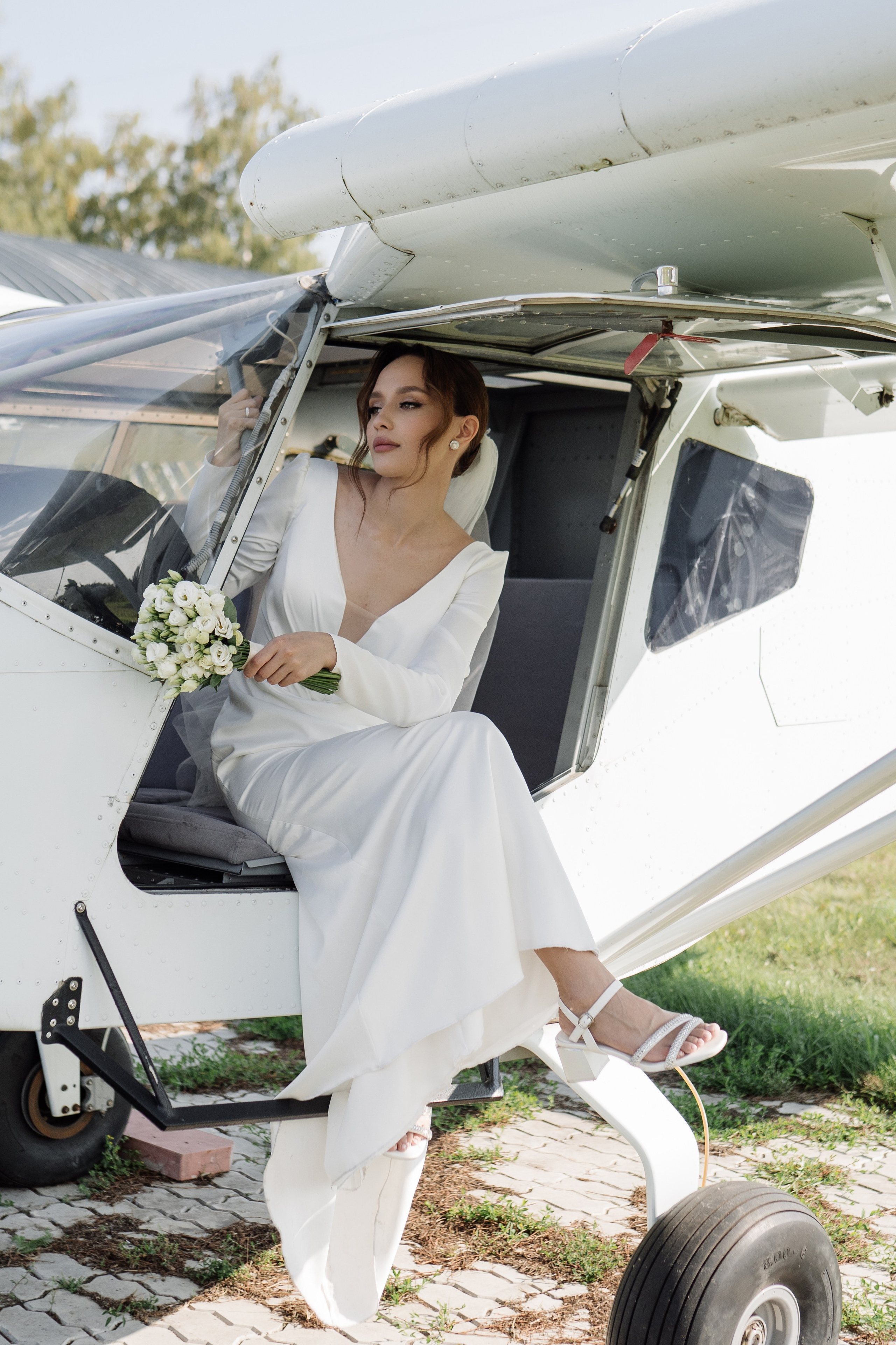 Аэродром. Свадебный фотограф Тольятти Москва Адамова Виктория