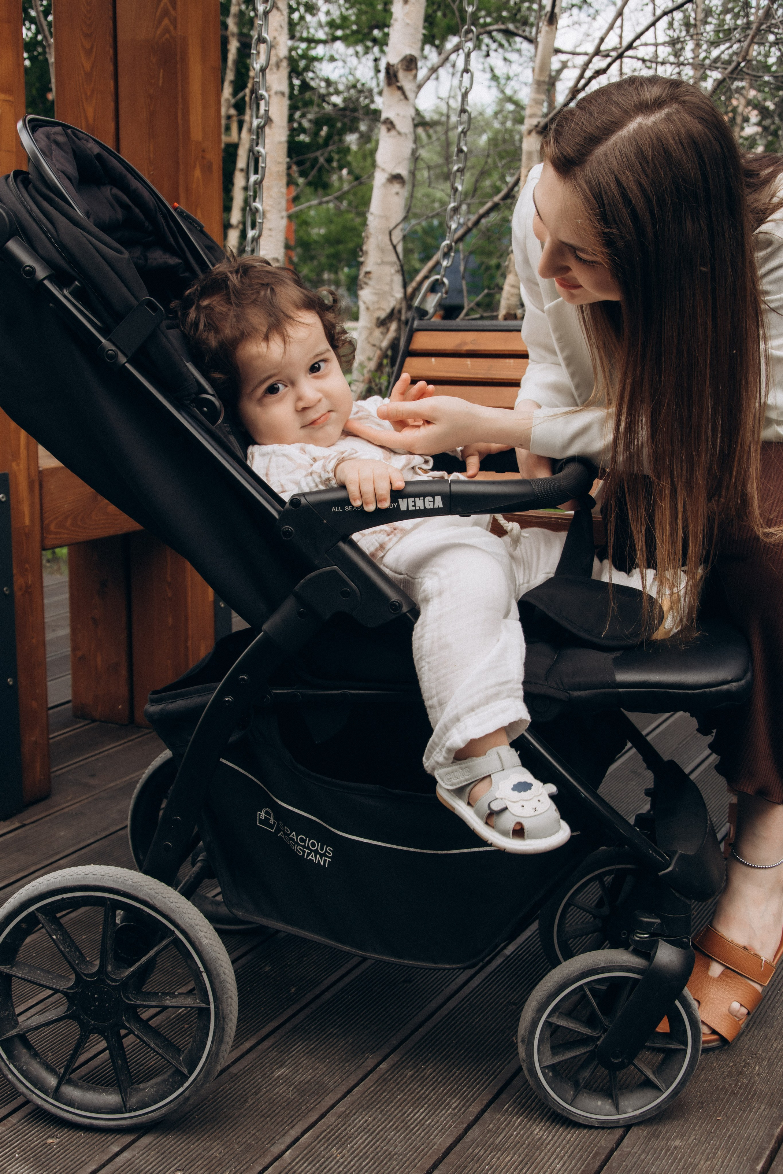 Тимоша в парке