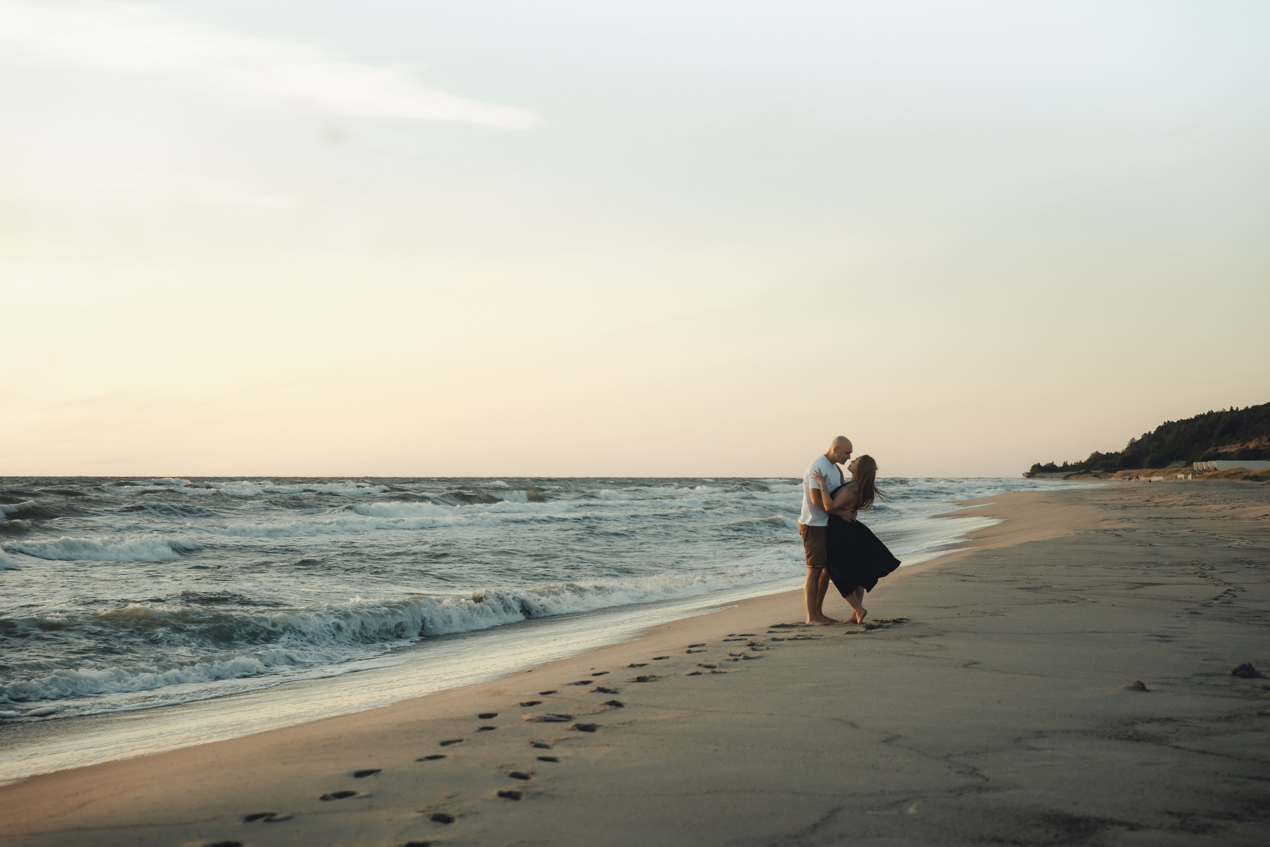 Максим и Виктория / Янтарный. Фотограф Калининград Илья Миллер