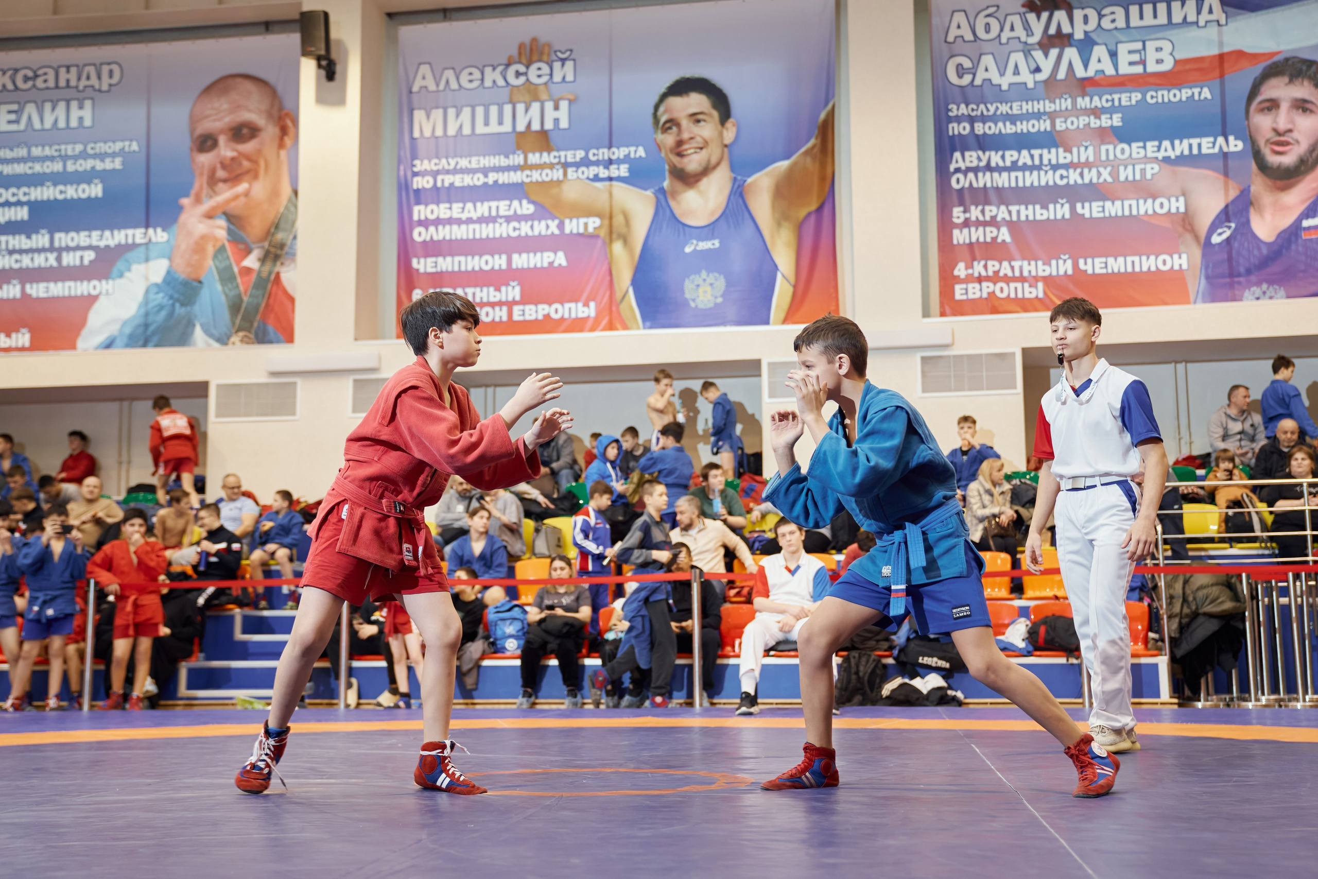 Чемпионат по самбо в Мытищах среди юношей — 2025 год