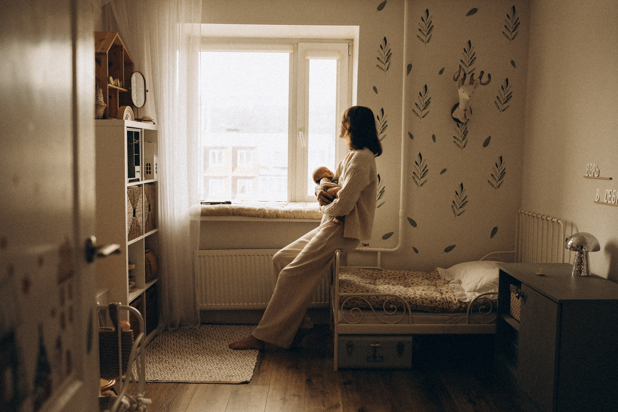 Ньюборн дома. Семейный фотограф в Мурманске Екатерина Юшкова