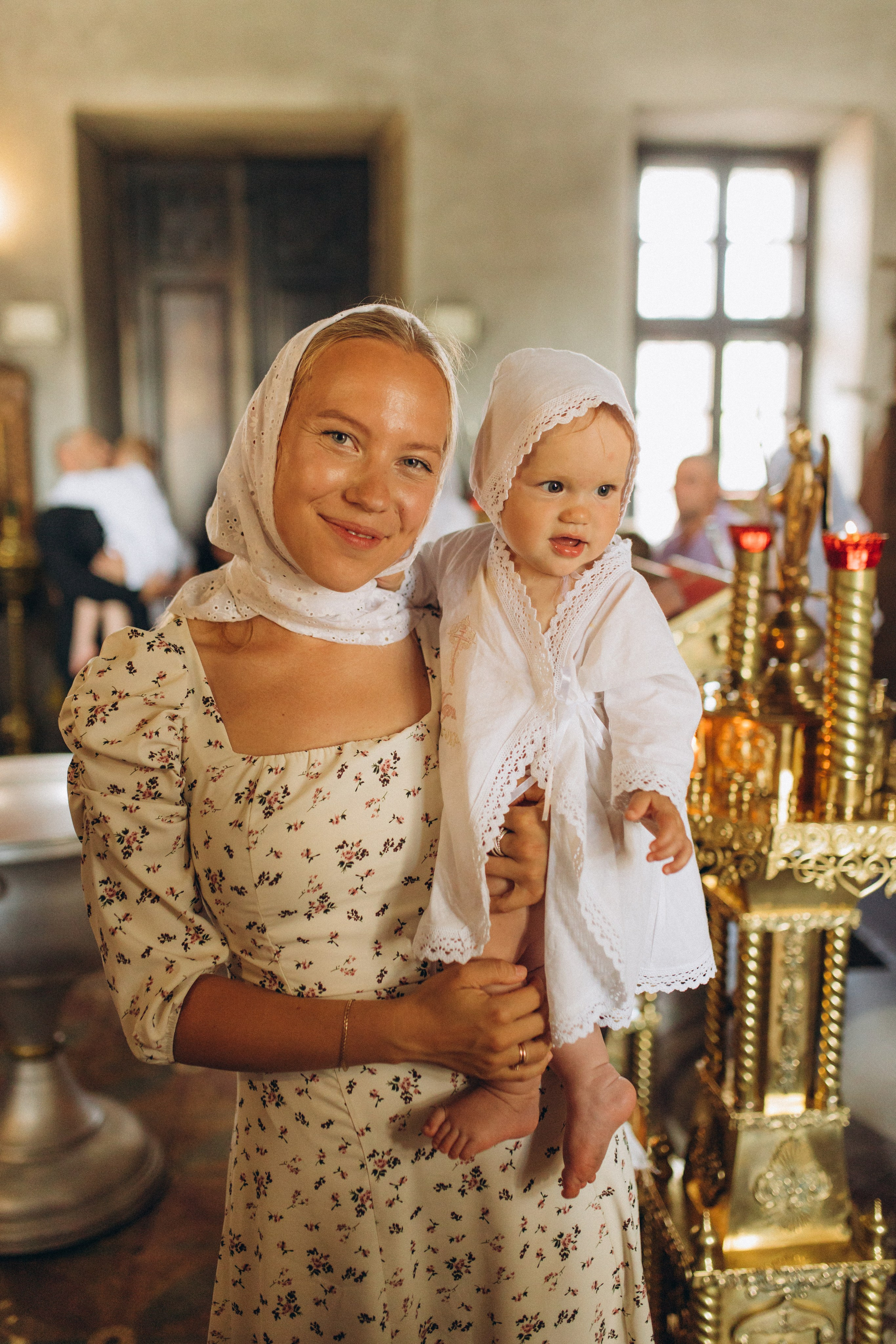 Крещение Марии. Семейный фотограф в Обнинске