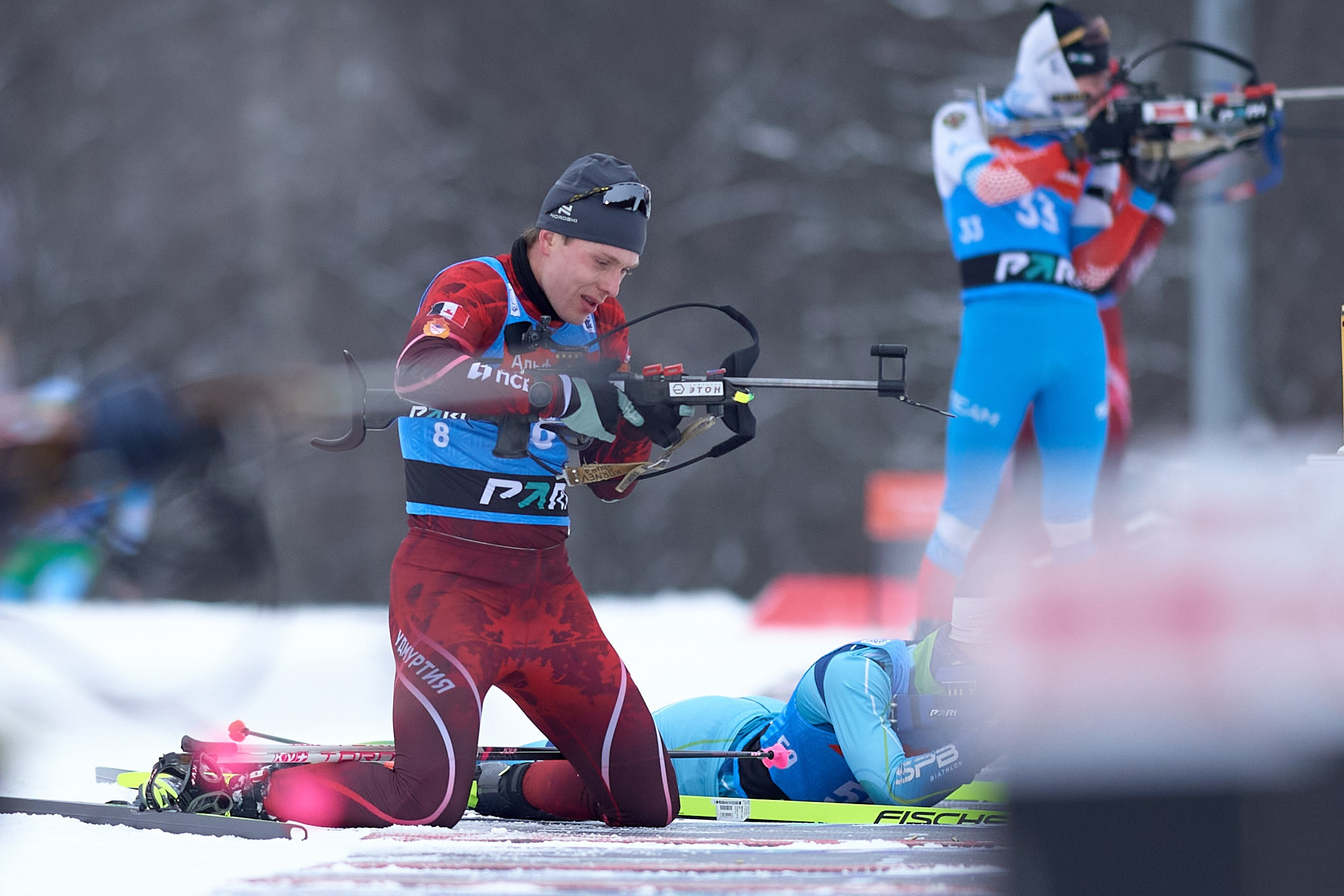 Биатлон. Чемпионат России — 2024/2025, 3-й этап, Ижевск. Ижевская винтовка. Спортивный репортажный фотограф в Ижевске Сергей Мерзляков