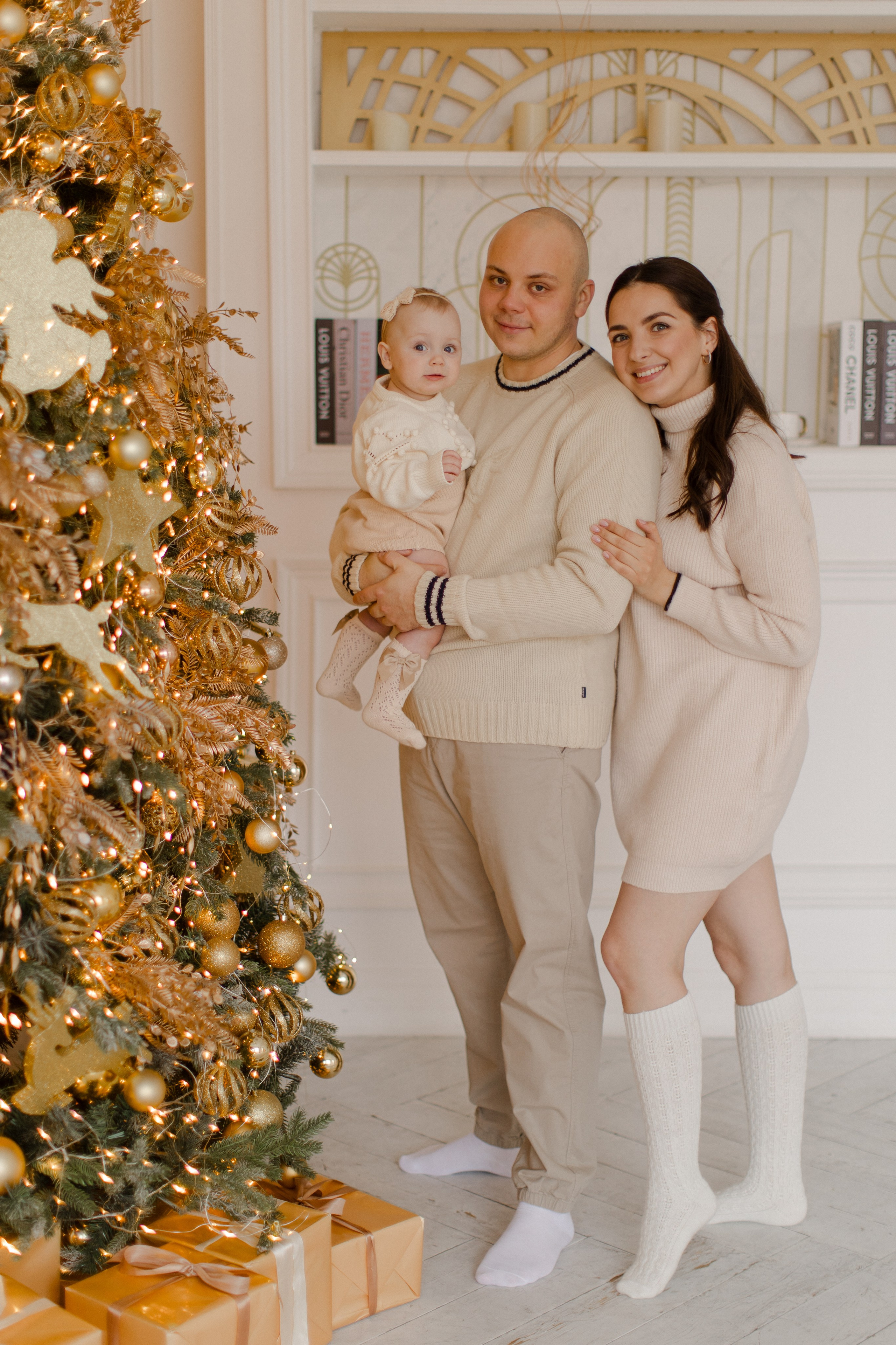 Мария с семьей. Семейный и детский фотограф в Москве Кузьмина Мария