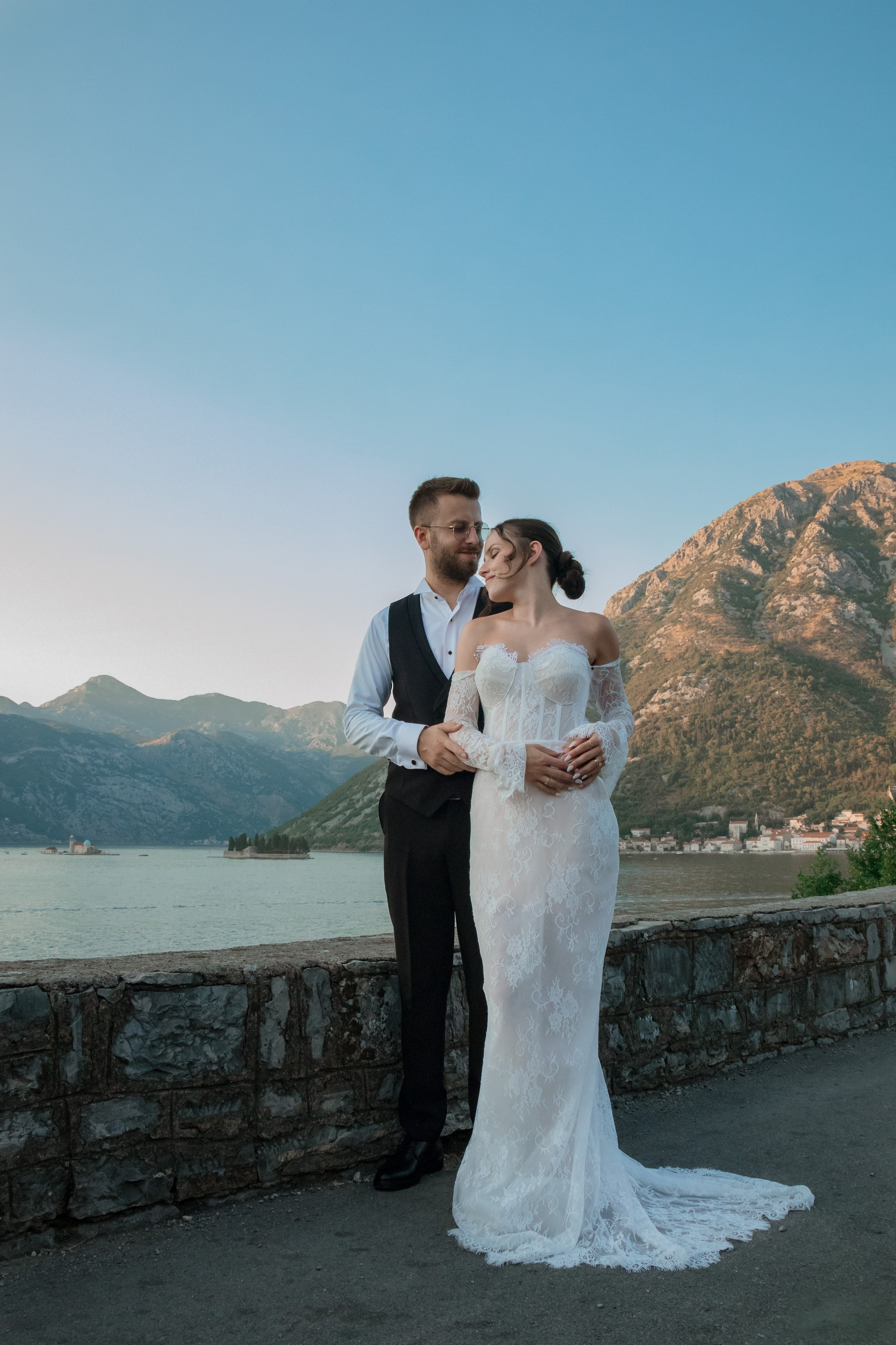 Wedding photography in Montenegro. Portrait photographer in Tivat Montenegro Katerina Kirsanova