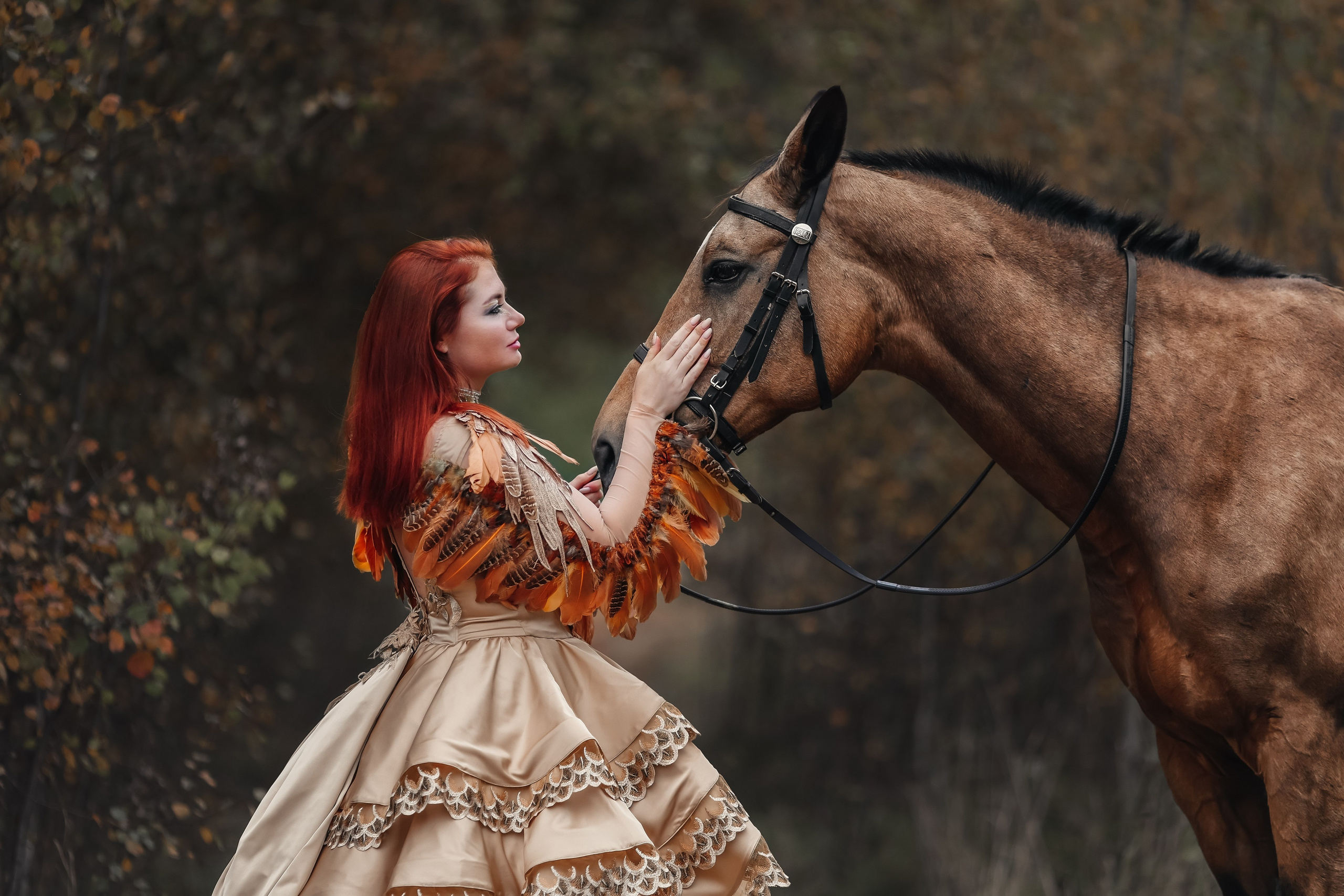 Съемки с лошадьми. Семейный фотограф Москва и область Дербунова Елена