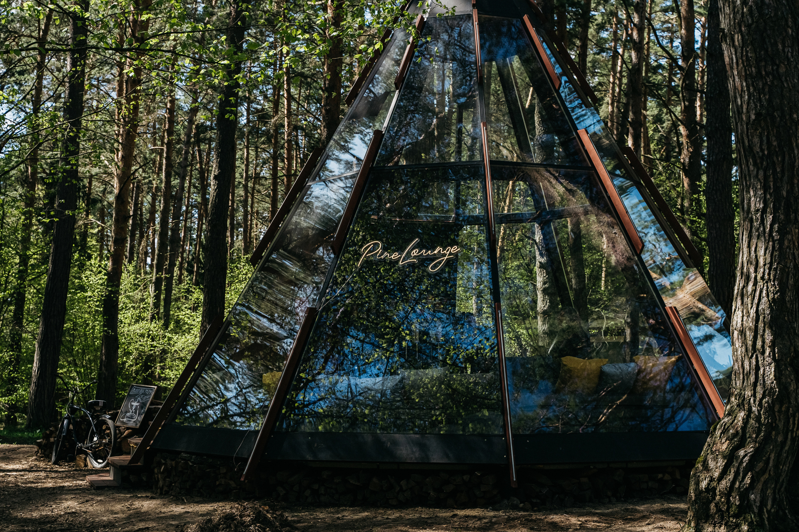 Атмосфера в Pineriver (зима/лето). Фото и видео для бизнеса Обнинск, Калуга, Москва